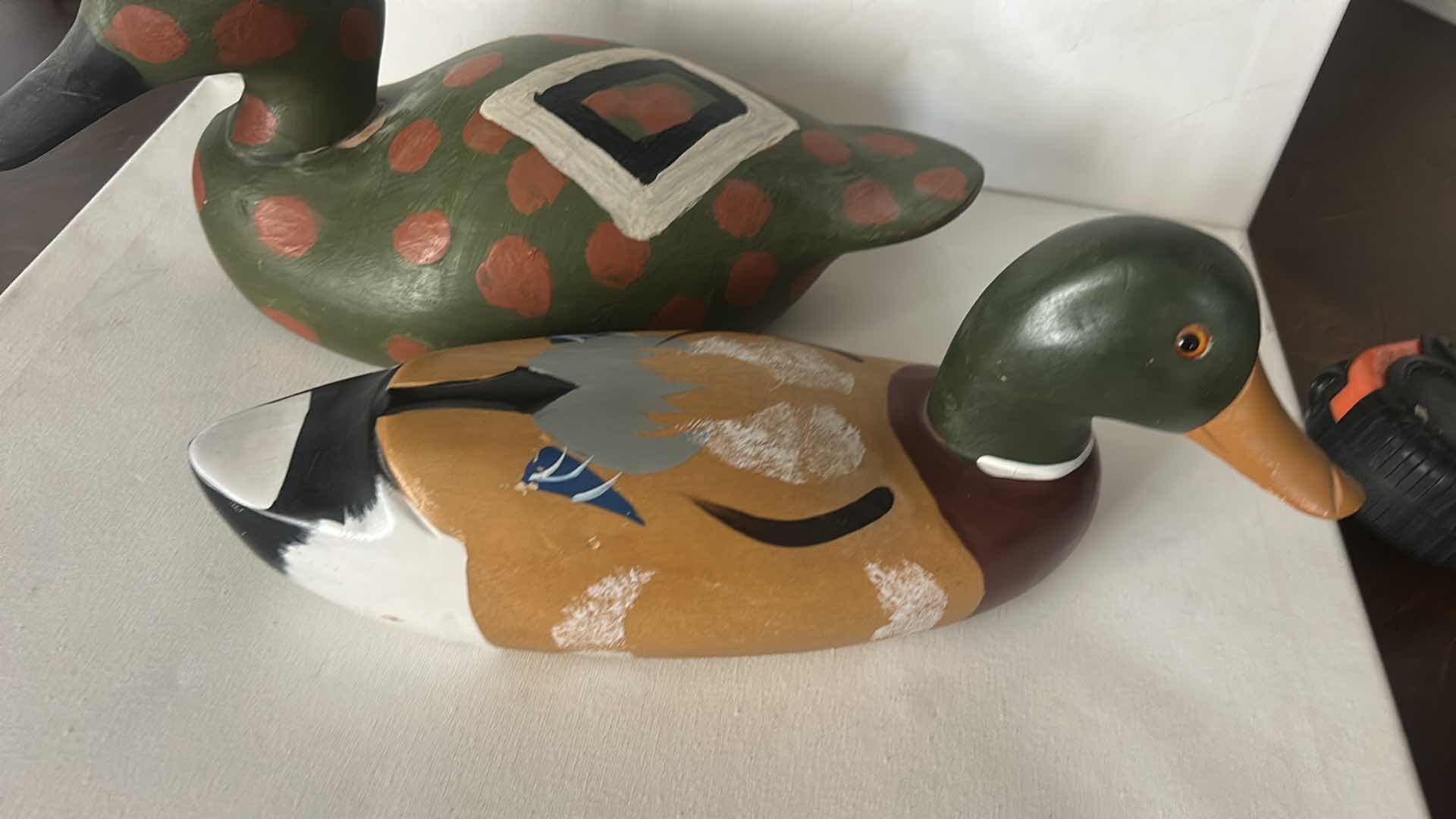 Photo 1 of 2 WOODEN DUCK DECOYS. 14”