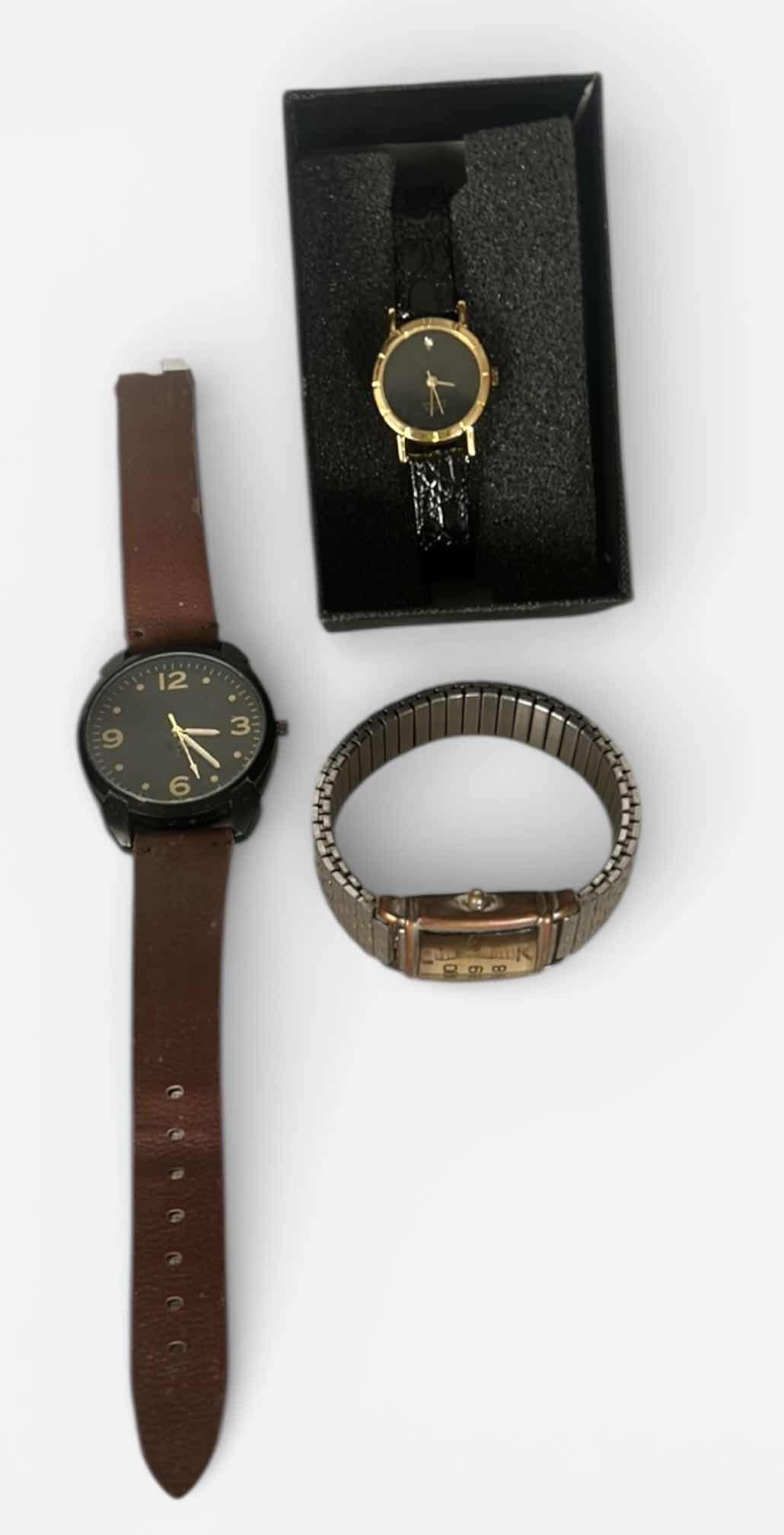 Photo 1 of 3 WATCHES- 2 MENS & 1 WOMEN’S