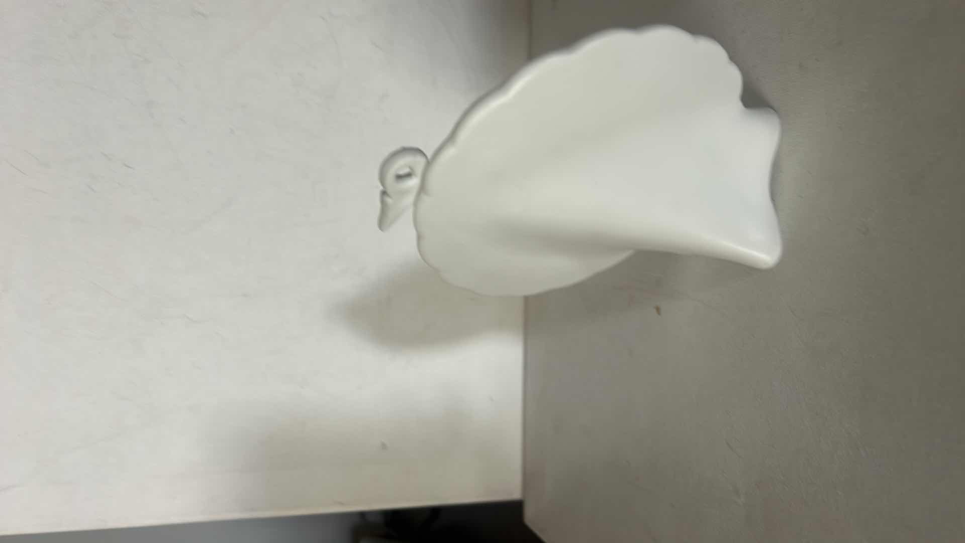 Photo 1 of 25TH ANNIVERSARY PORCELAIN PIECE. H5.5”