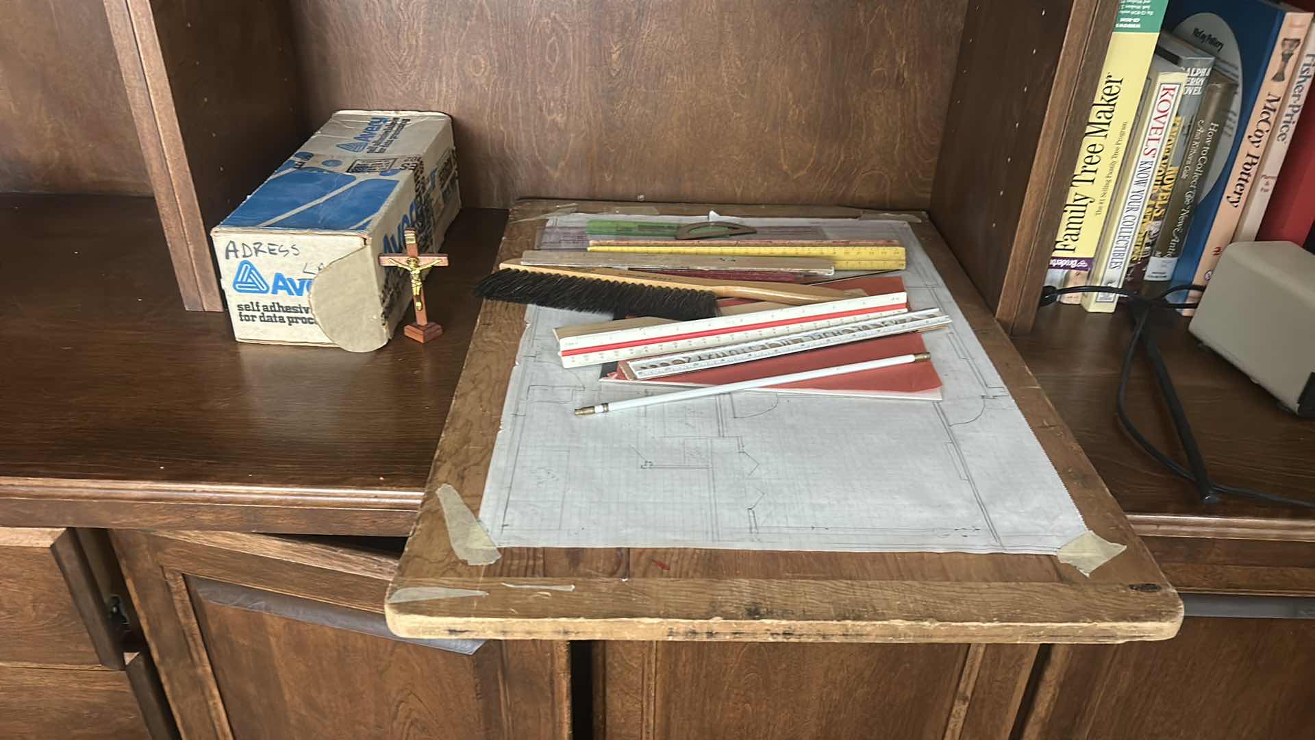 Photo 1 of DRAFTING SUPPLIES AND PRINTING LABELS