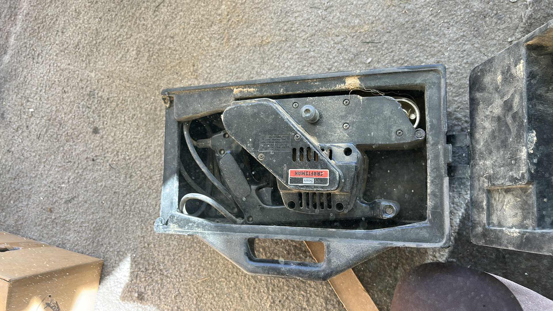 Photo 1 of CRAFTSMAN 3-INCH BELT SANDER WITH CARRY CASE