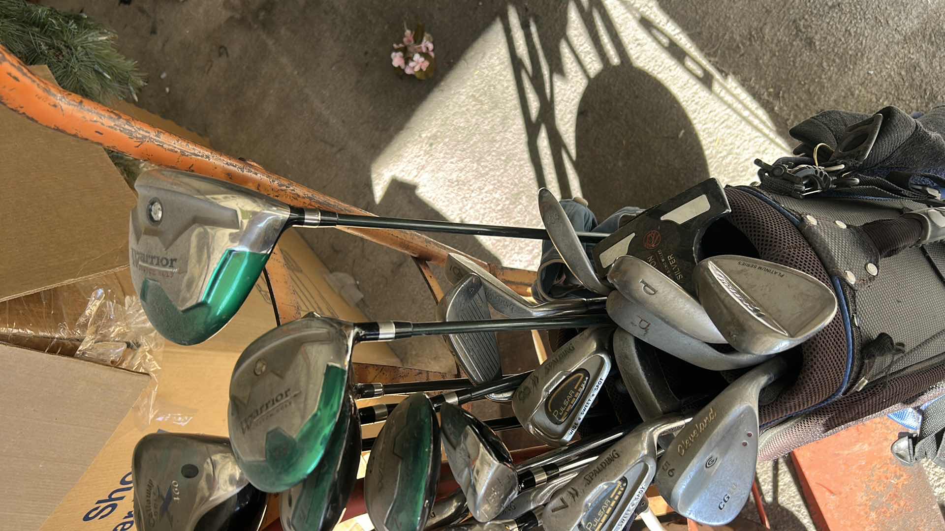 Photo 1 of GOLF BAGS, GOLF CLUBS AND ACCESSORIES