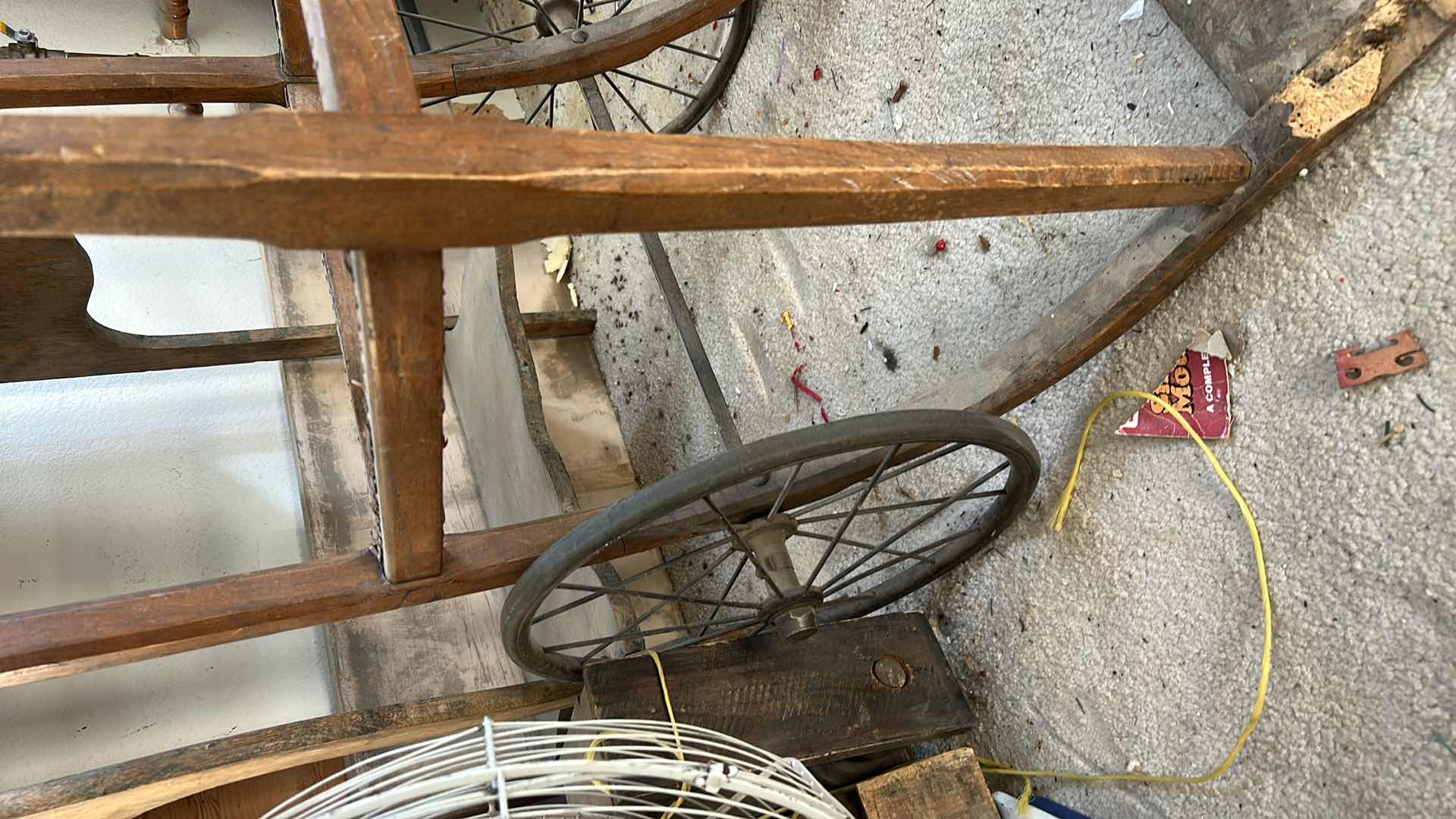 Photo 1 of PARTS FOR AN ANTIQUE MEDICAL CHAIR