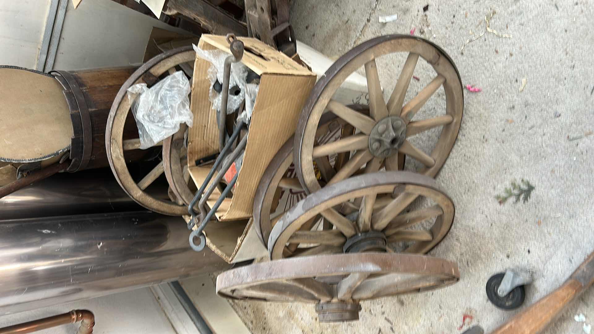 Photo 1 of PARTS FOR AN ANTIQUE MEDICAL CHAIR