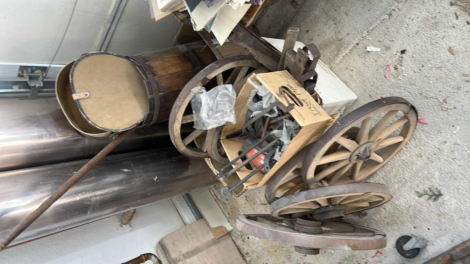 Photo 1 of PARTS TO MAKE A VINTAGE WAGON AND MORE