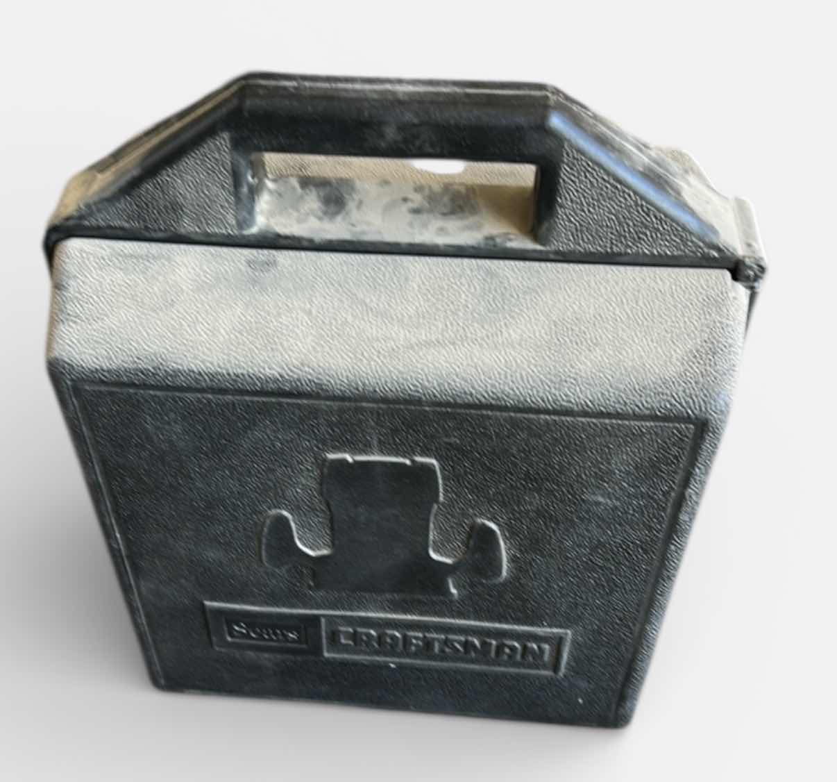 Photo 1 of CRAFTSMAN ELECTRIC WOOD ROUTER WITH HARD PLASTIC CARRYING CASE.