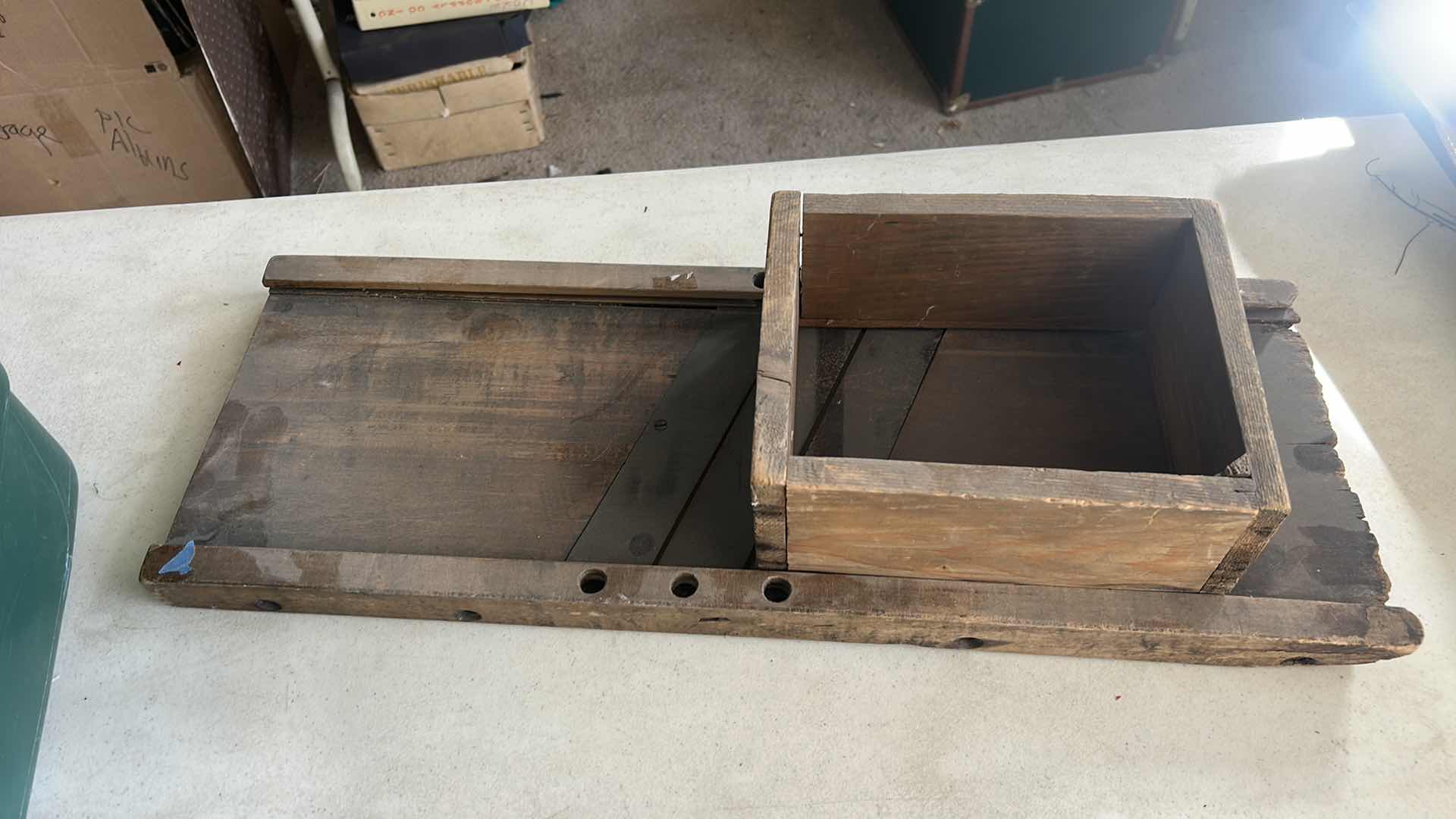 Photo 1 of ANTIQUE CABBAGE SHREDDER 25 1/2