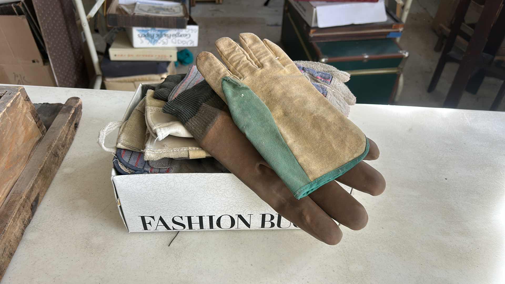 Photo 1 of BOX OF WORKMAN’S GLOVES