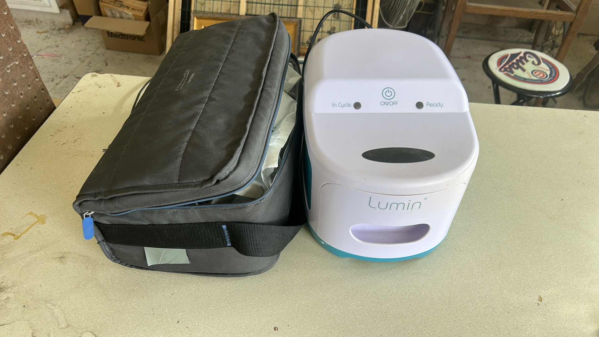 Photo 1 of CPAP MACHINE AND STERILIZER