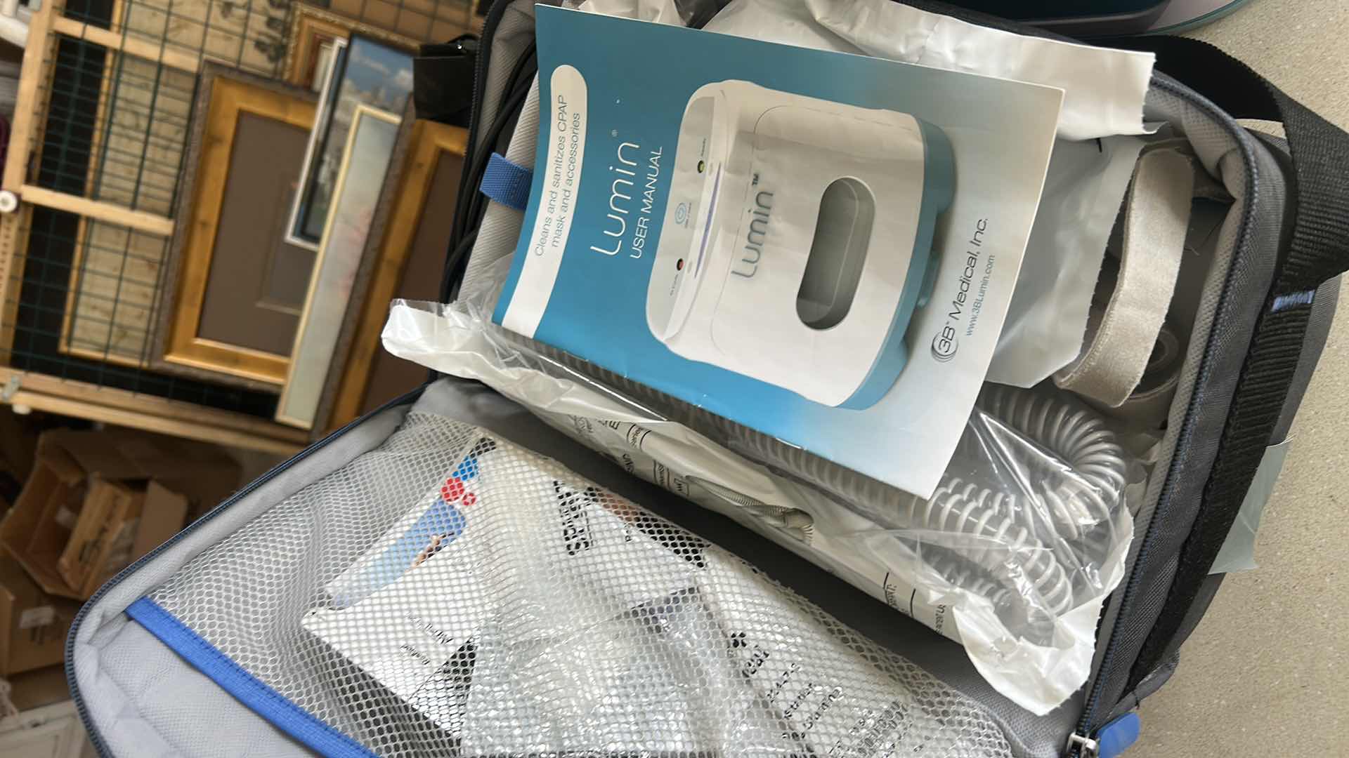 Photo 1 of CPAP MACHINE AND STERILIZER