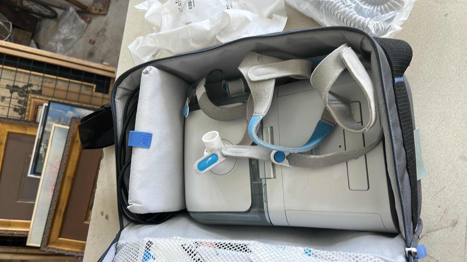 Photo 1 of CPAP MACHINE AND STERILIZER