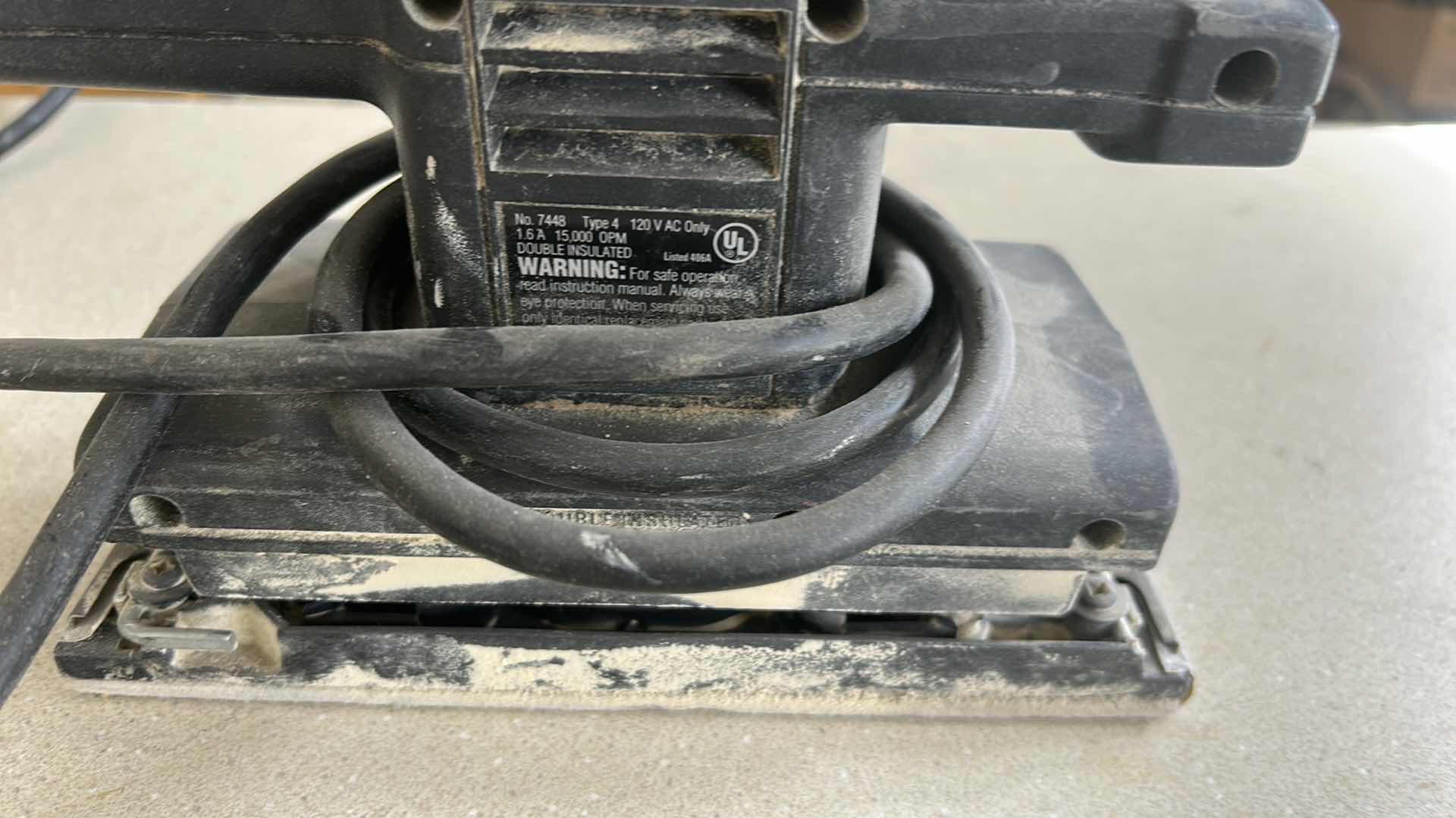 Photo 1 of BLACK & DECKER BASIC FINISHING SANDER.