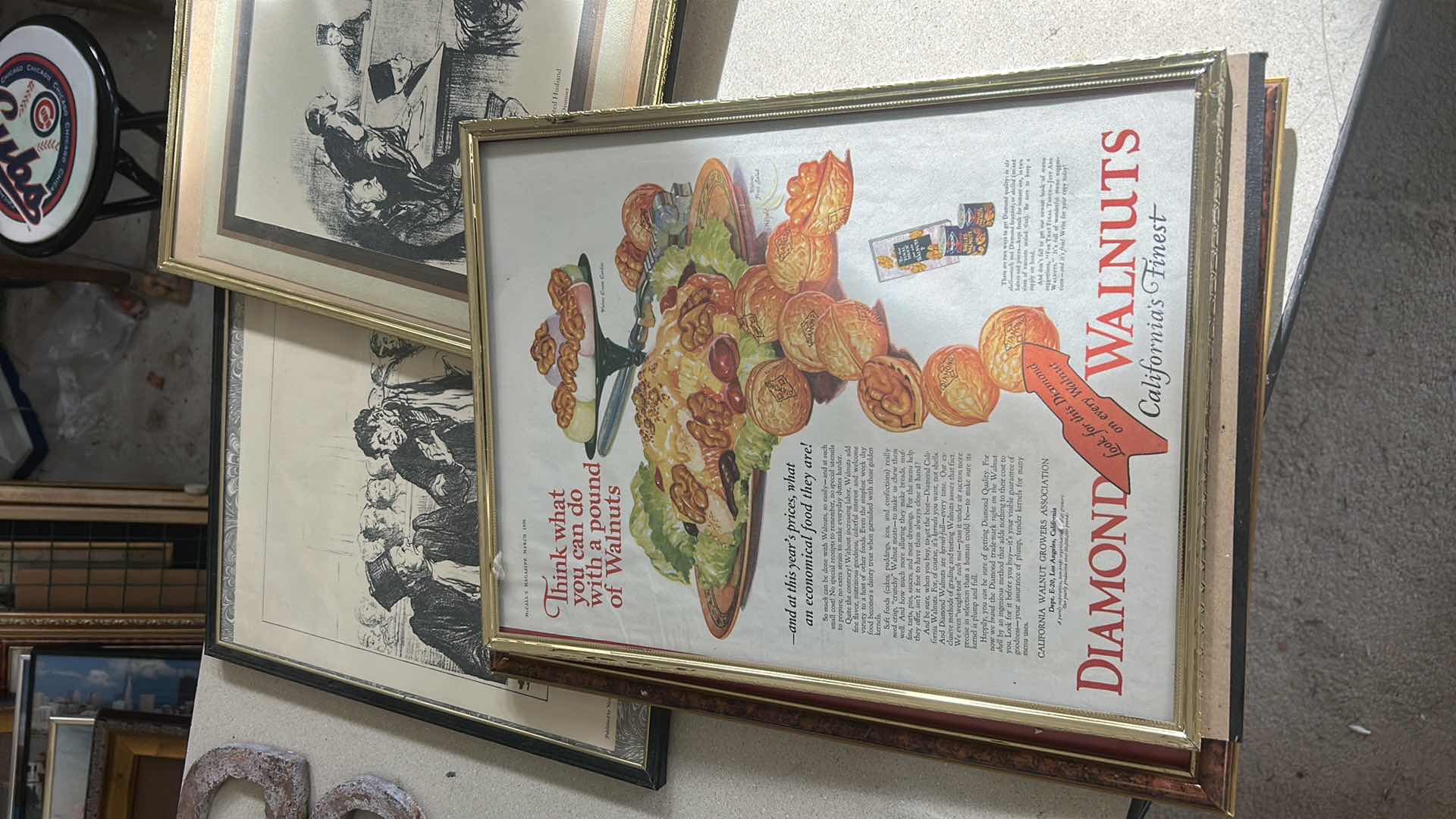 Photo 1 of 5 FRAMED ARTWORK PCS 12“ x H15“