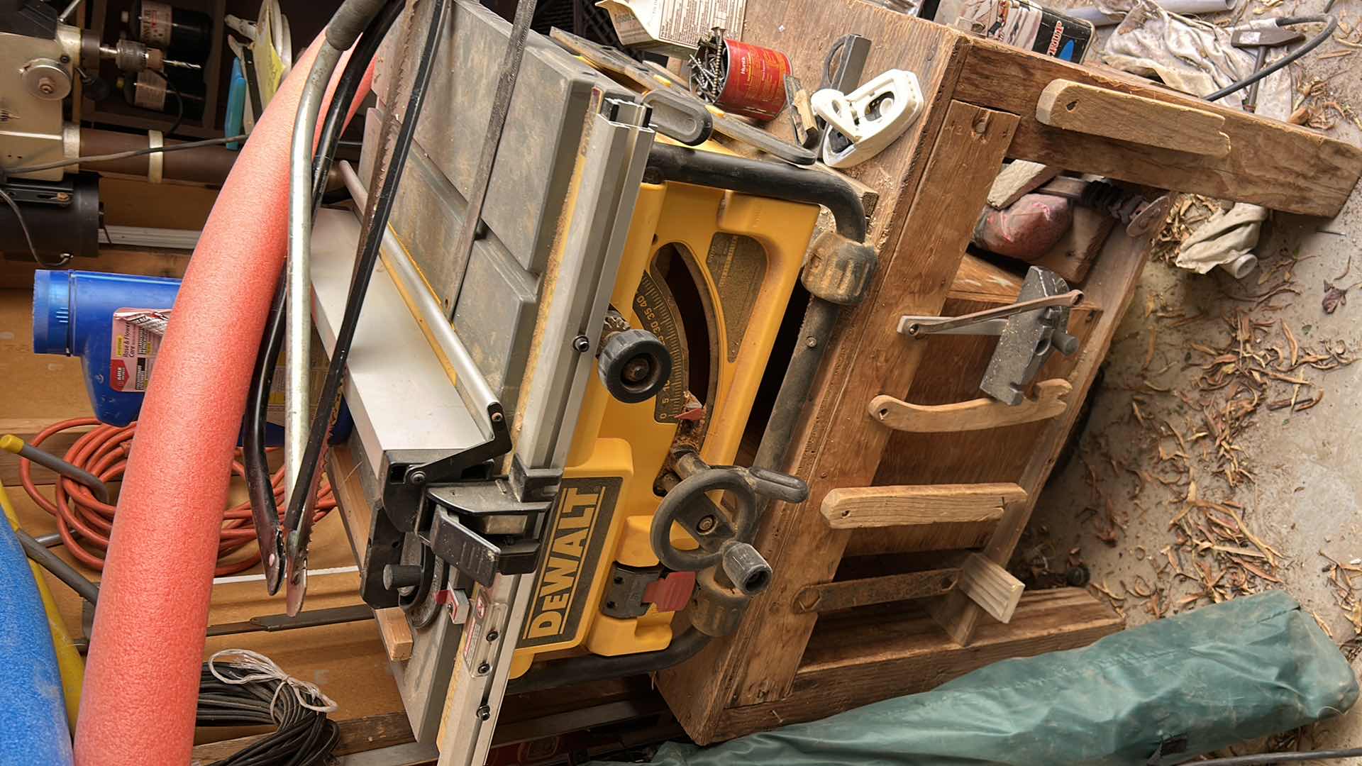 Photo 1 of DEWALT PORTABLE TABLE SAW.