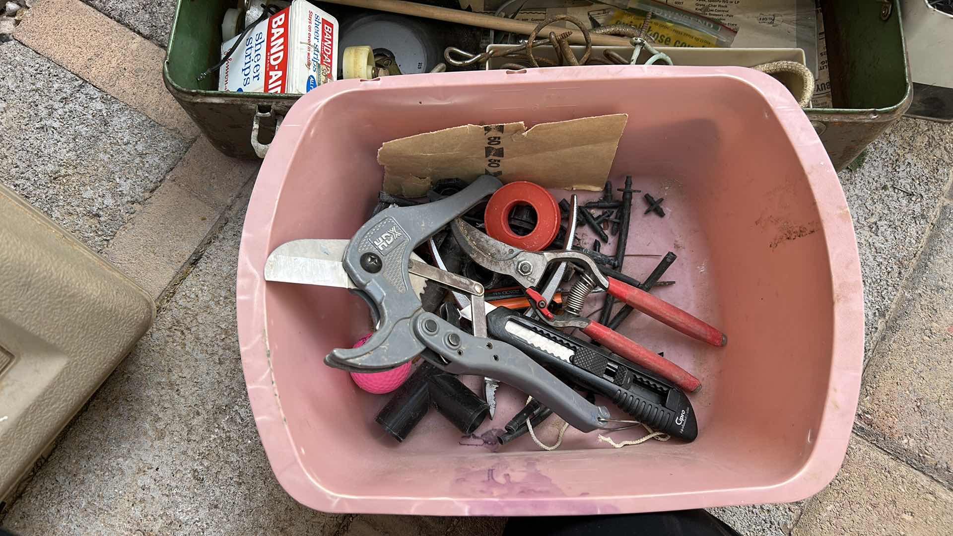 Photo 1 of BOX OF TOOLS AND MORE