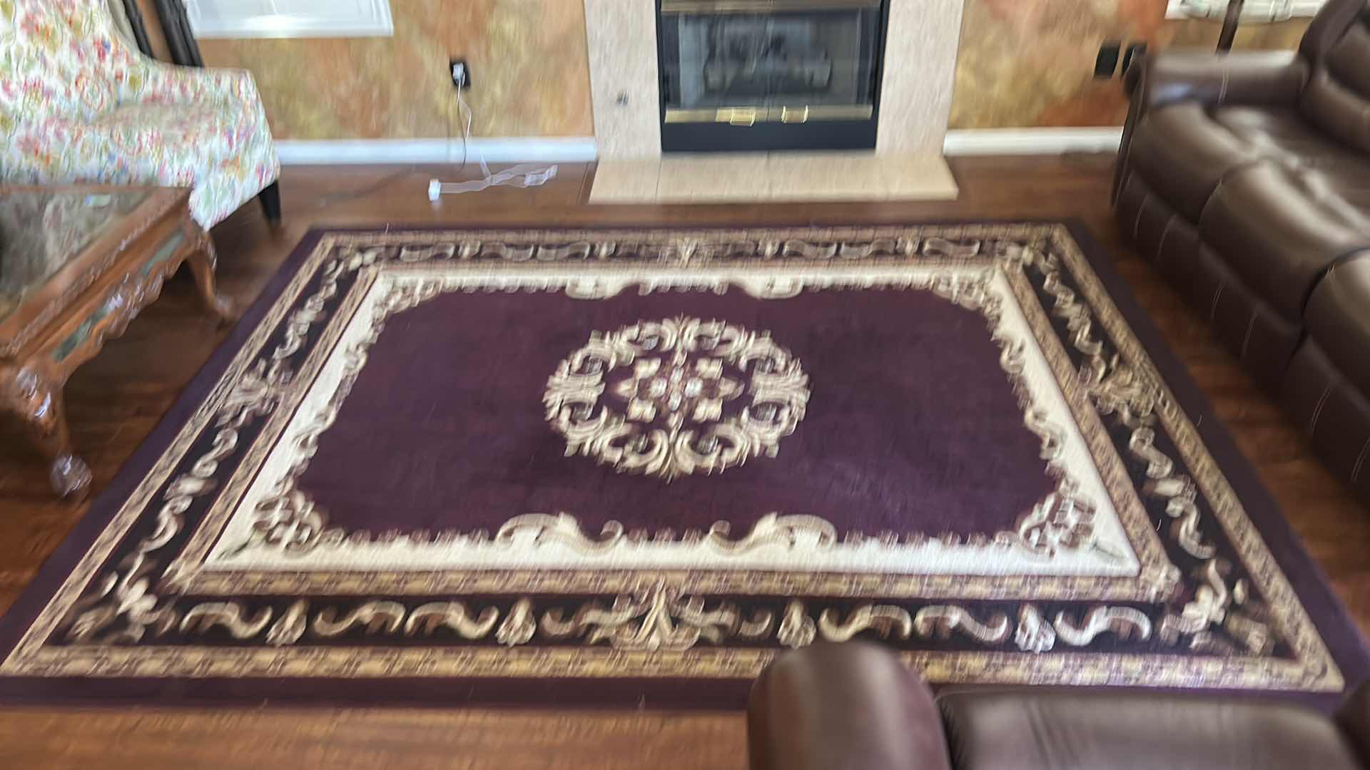 Photo 1 of LARGE AREA RUG: MAYAN COLLECTION
DESIGN: 419 SIZE: 7.10” X 10.6” T
COLOR: BURGUNDY