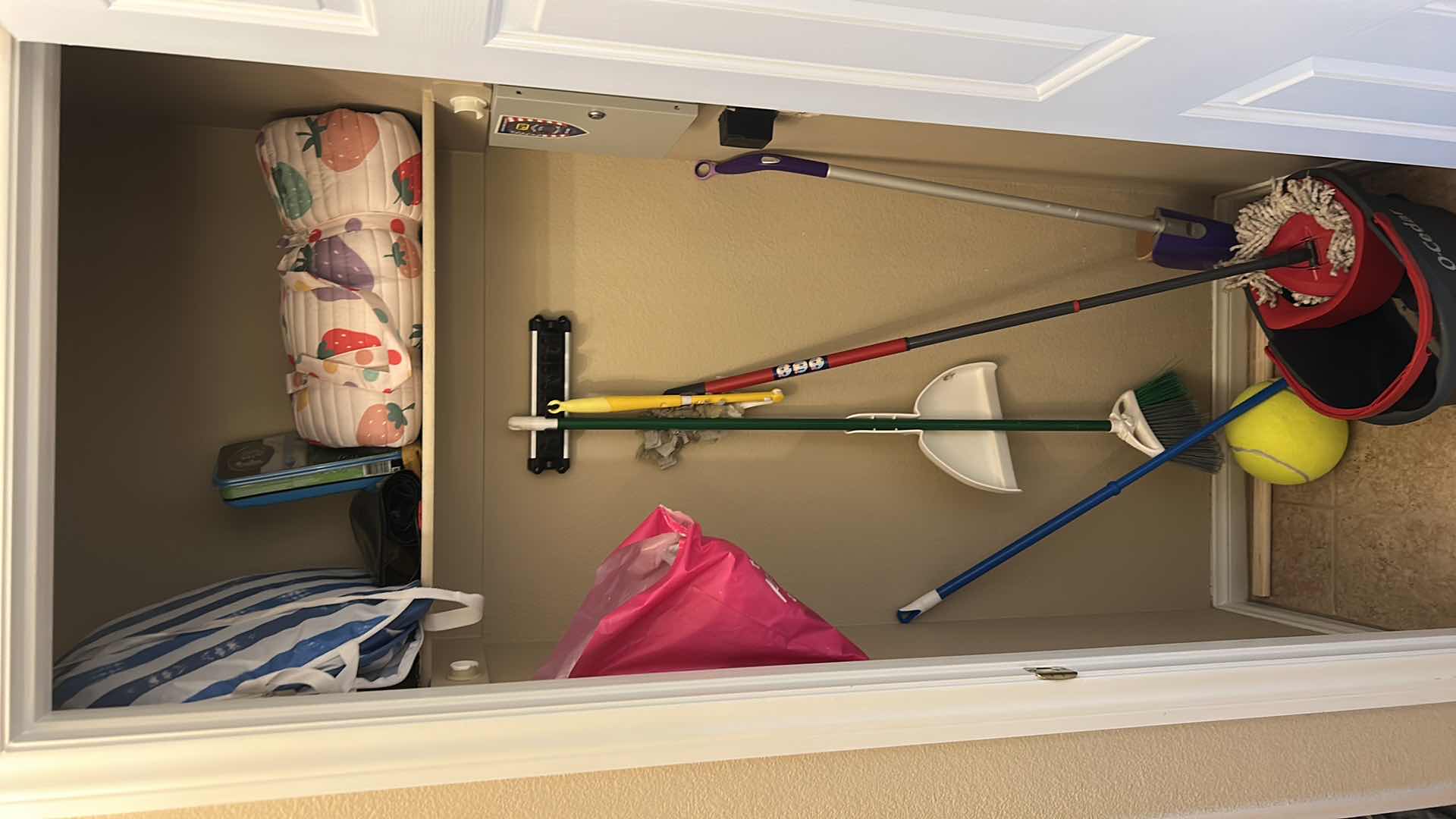 Photo 1 of CONTENTS IN CLOSET - CLEANING SUPPLIES AND MORE