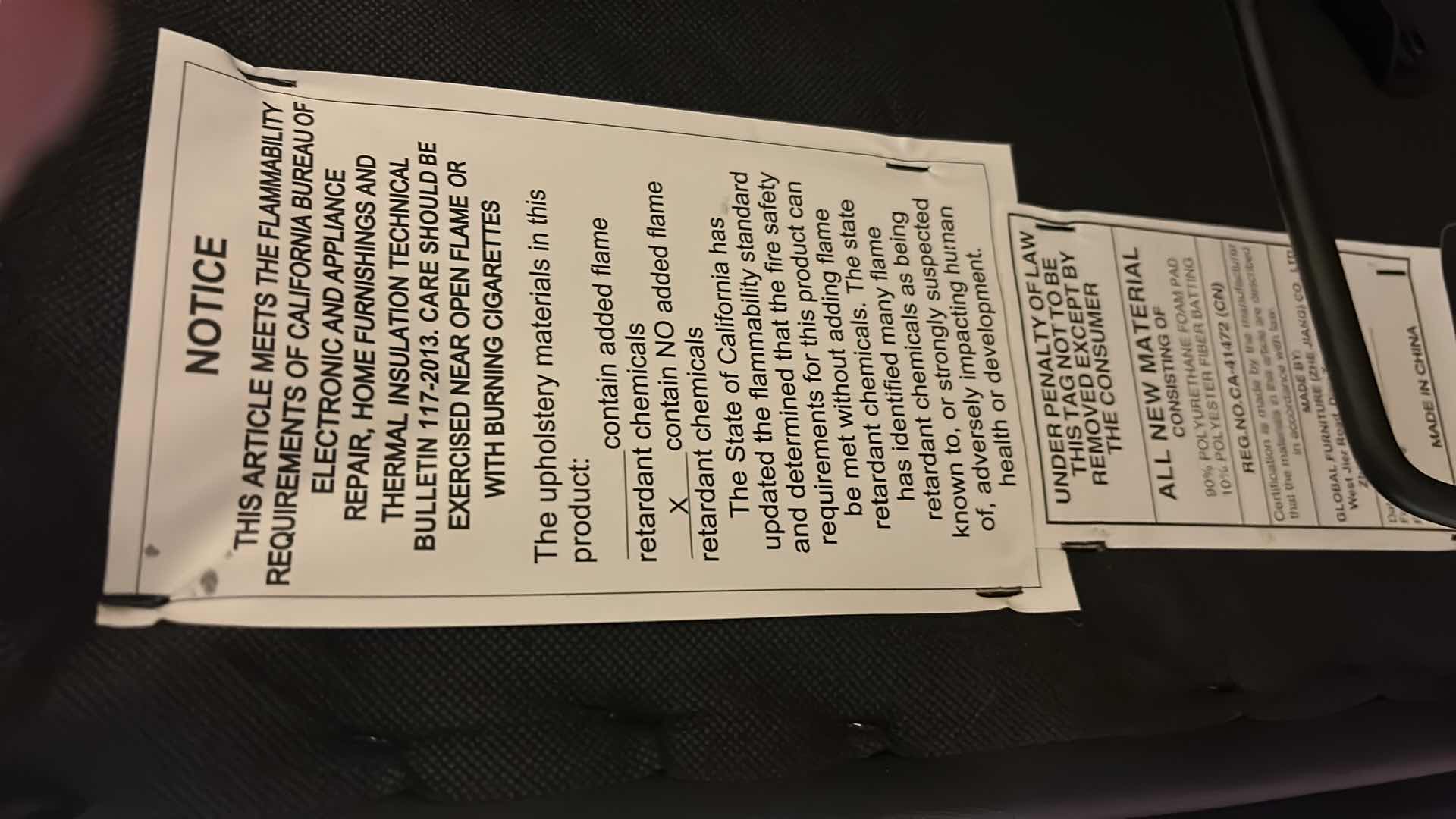 Photo 1 of BLACK EXECUTIVE OFFICE CHAIR