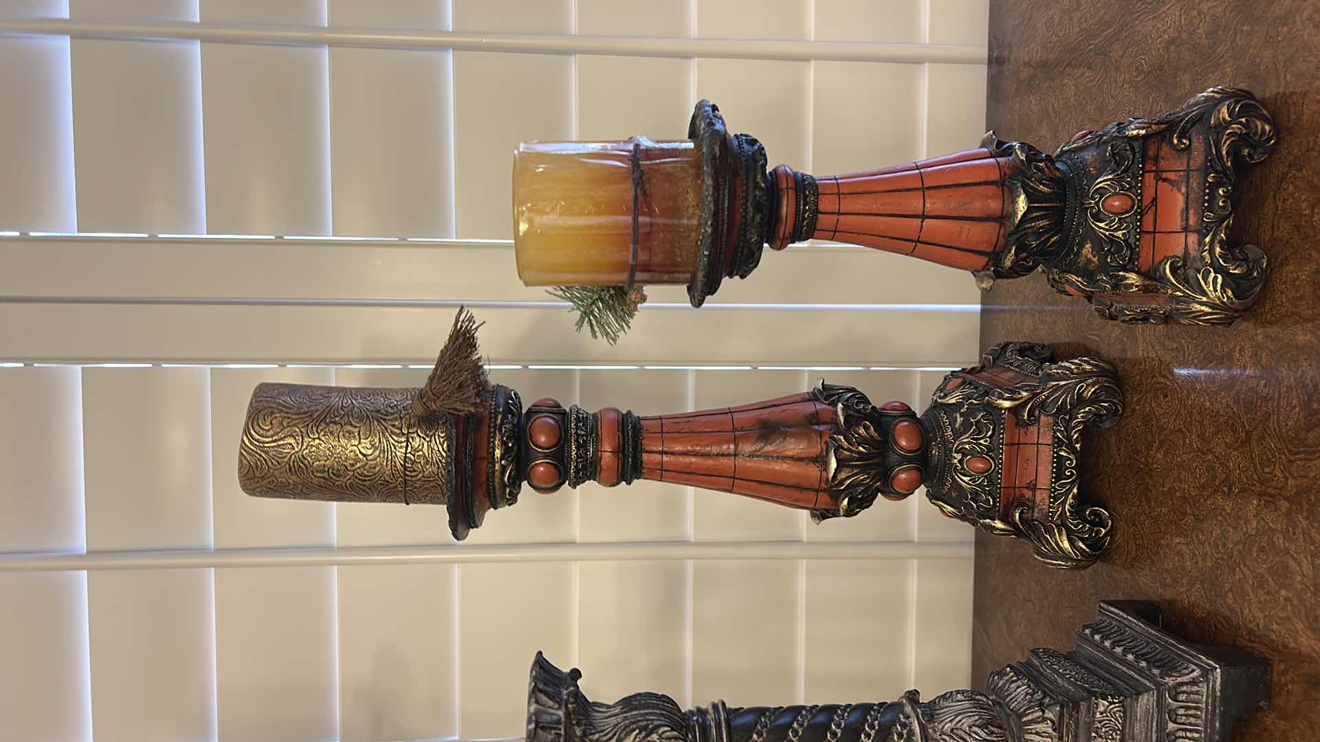 Photo 1 of 4 CANDLE HOLDERS (TALLEST H21”)