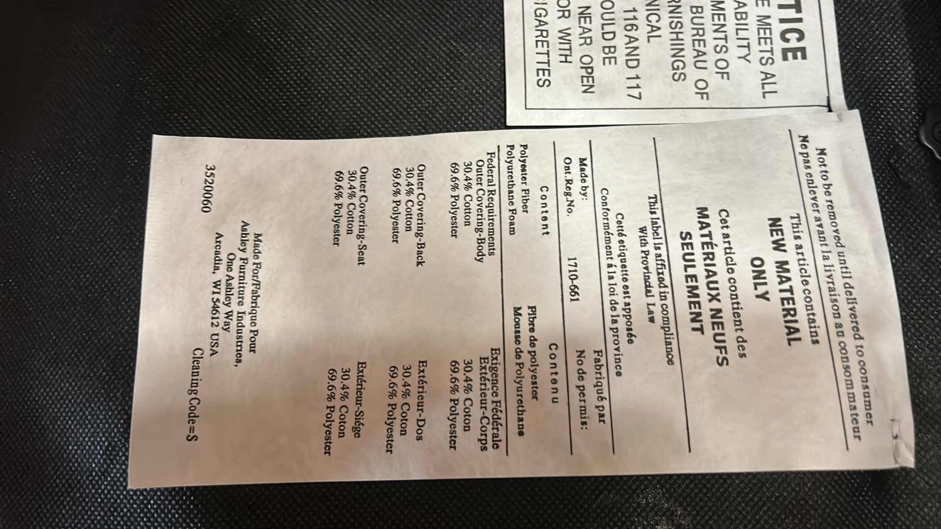 Photo 1 of WOOD ARM CHAIR WITH ROUND OPENWORK BACK, UPHOLSTERED SEAT CUSHION, DARK FINISH FRAME 23“ x 21 1/2“ x H38“