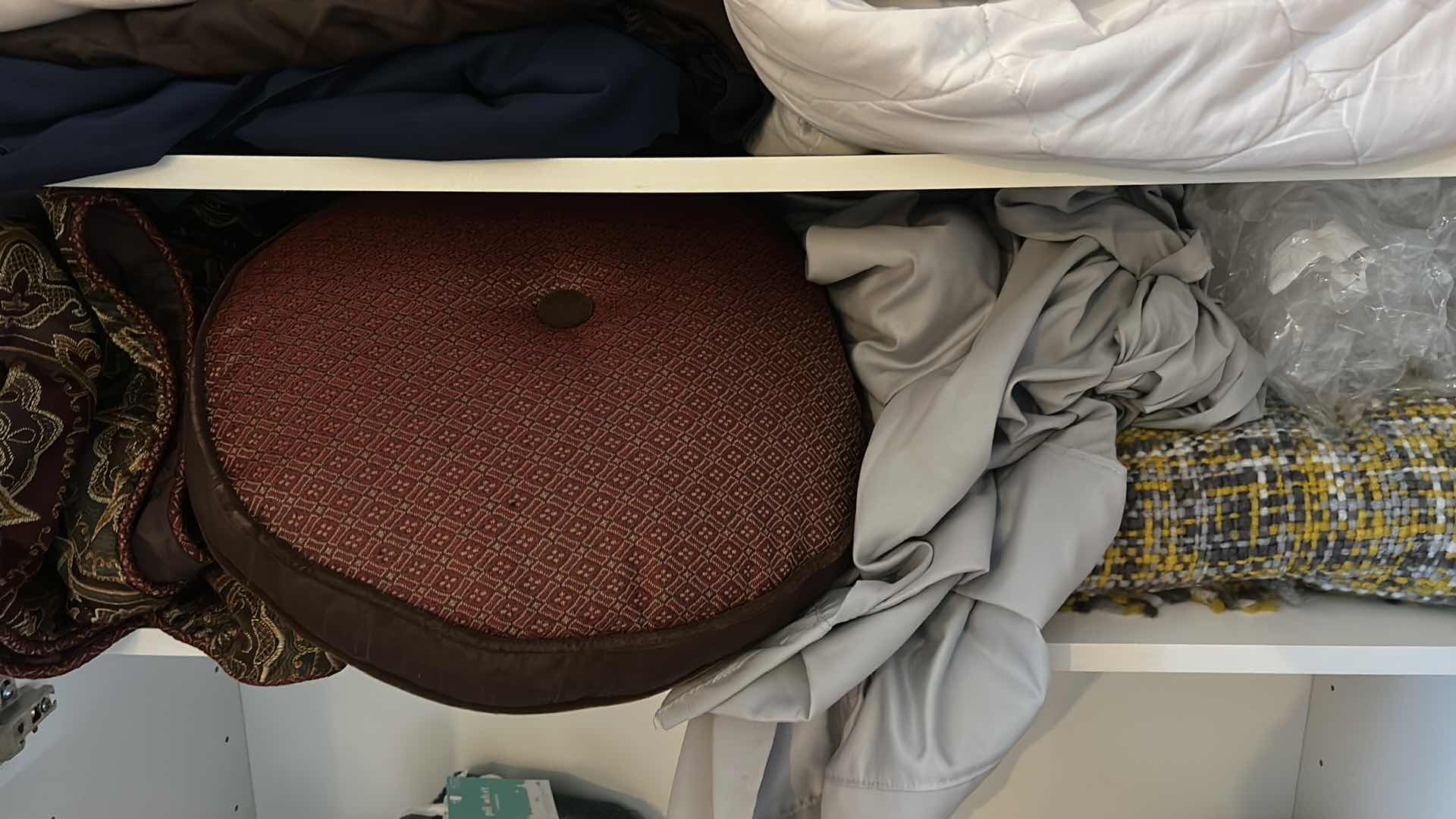 Photo 1 of CONTENTS OF CLOSET - BEDSPREAD, BLANKETS AND MORE