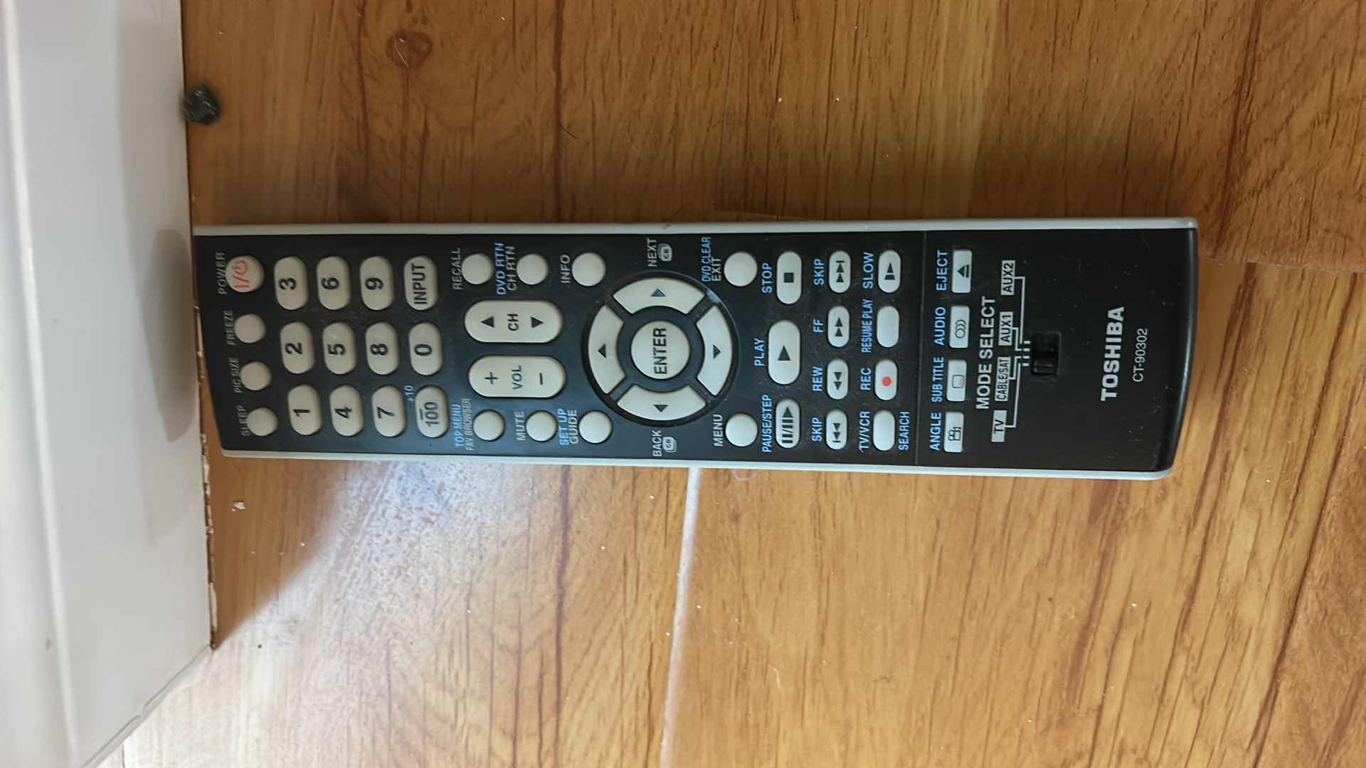 Photo 1 of 42” TOSHIBA WALL MOUNT TV WITH REMOTE