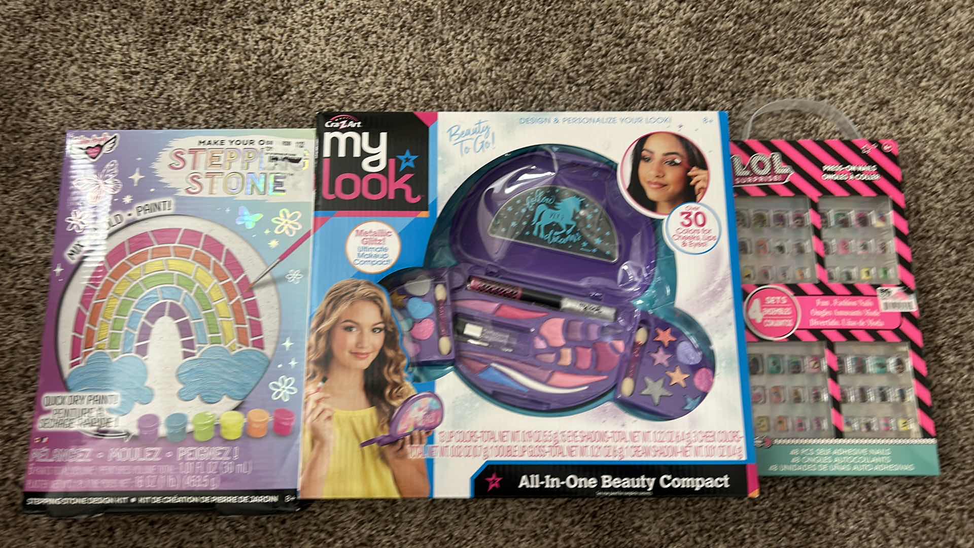 Photo 1 of NEW STEPPINGSTONE KIT, BEAUTY, COMPACT KIT, AND PRESS ON NAILS FOR YOUNG GIRLS