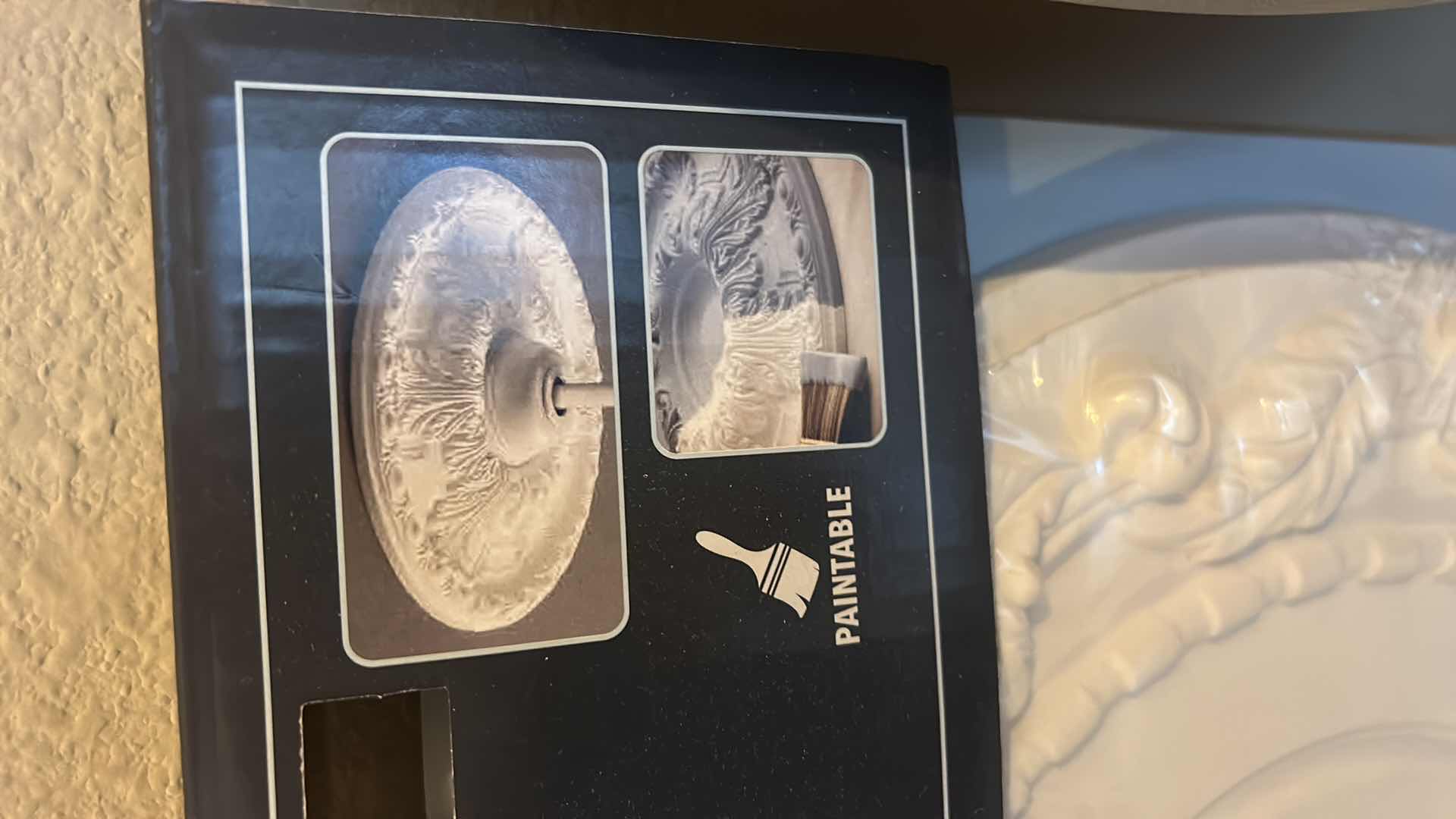 Photo 1 of WALL CLOCK H24”& CEILING MEDALLION