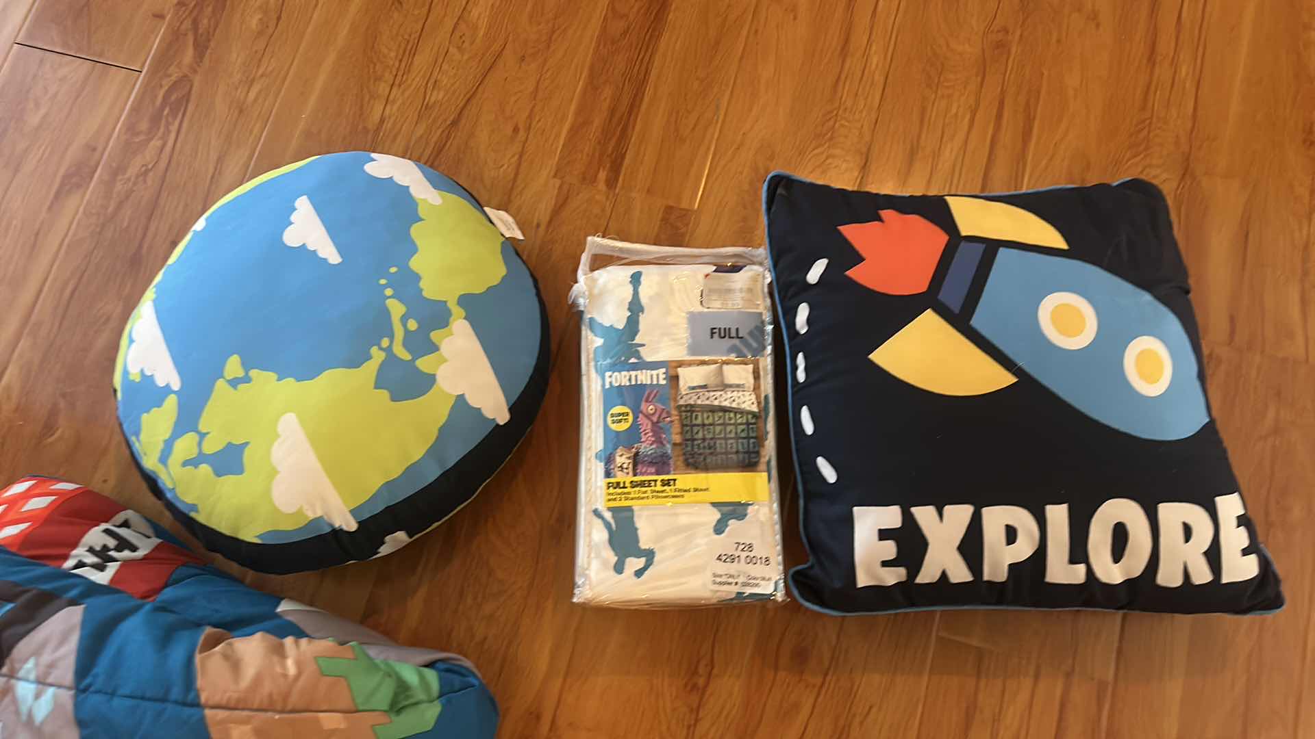 Photo 1 of BOYS BEDDING AND PILLOWS