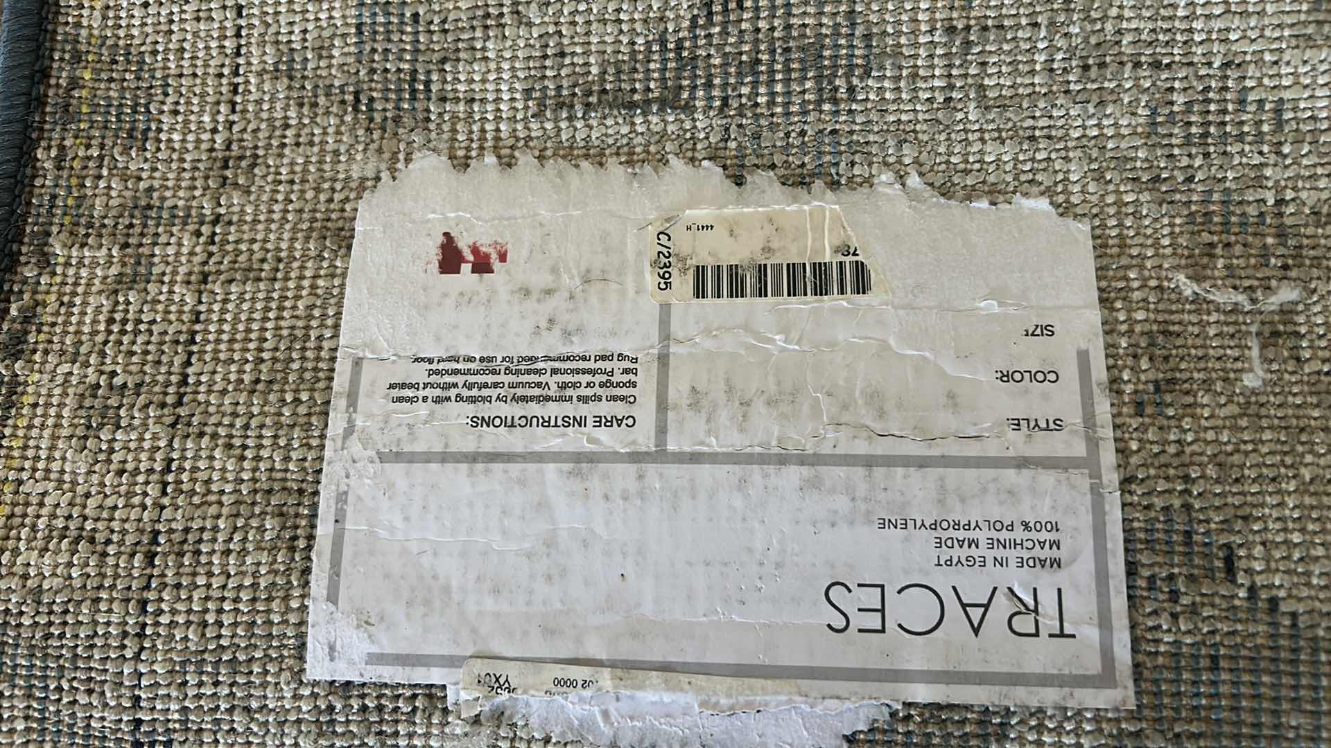 Photo 1 of AREA RUG 63” x 92”