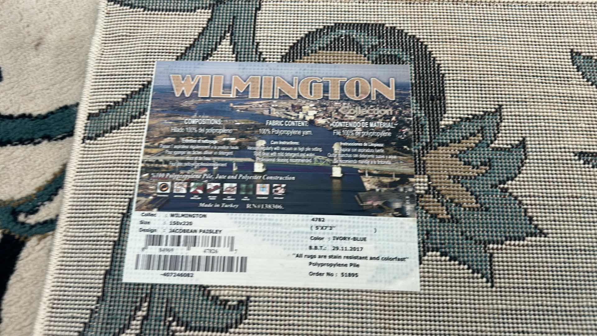 Photo 1 of AREA RUG - SEE PHOTOS FOR SIZE