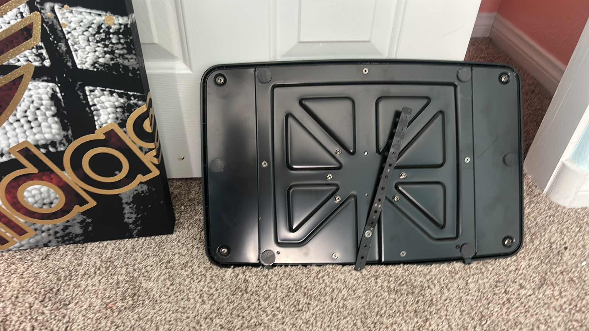 Photo 1 of 2 BOYS ROOM STRETCHED CANVAS ARTWORK AND TV WALL MOUNT (LARGEST ARTWORK 18” x 18”)