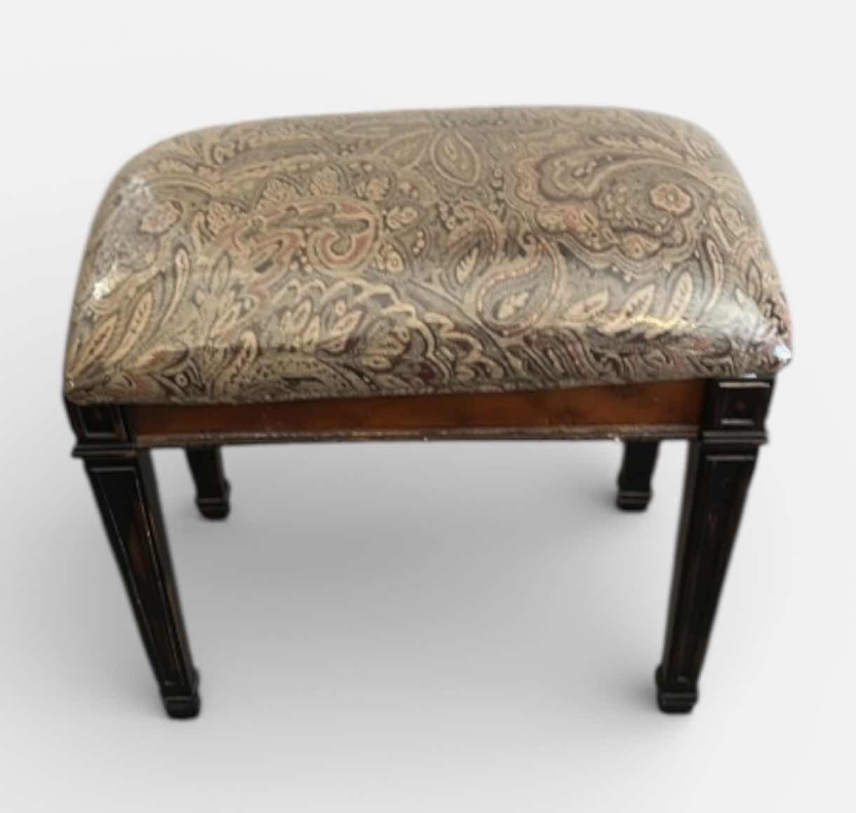 Photo 1 of UPHOLSTERED WOOD BENCH 21” x 13” x H19”