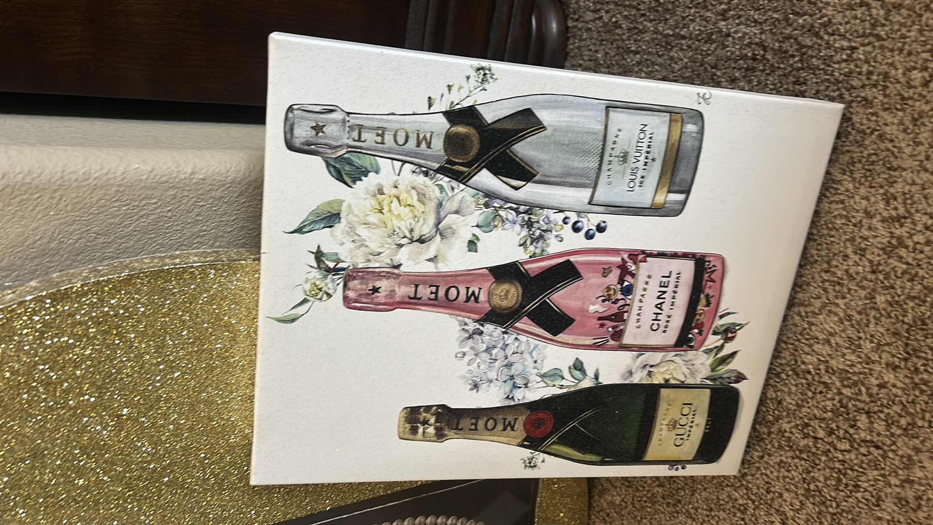 Photo 1 of 4 PC WALL DECOR DESIGNER ARTWORK (LARGEST 27”)