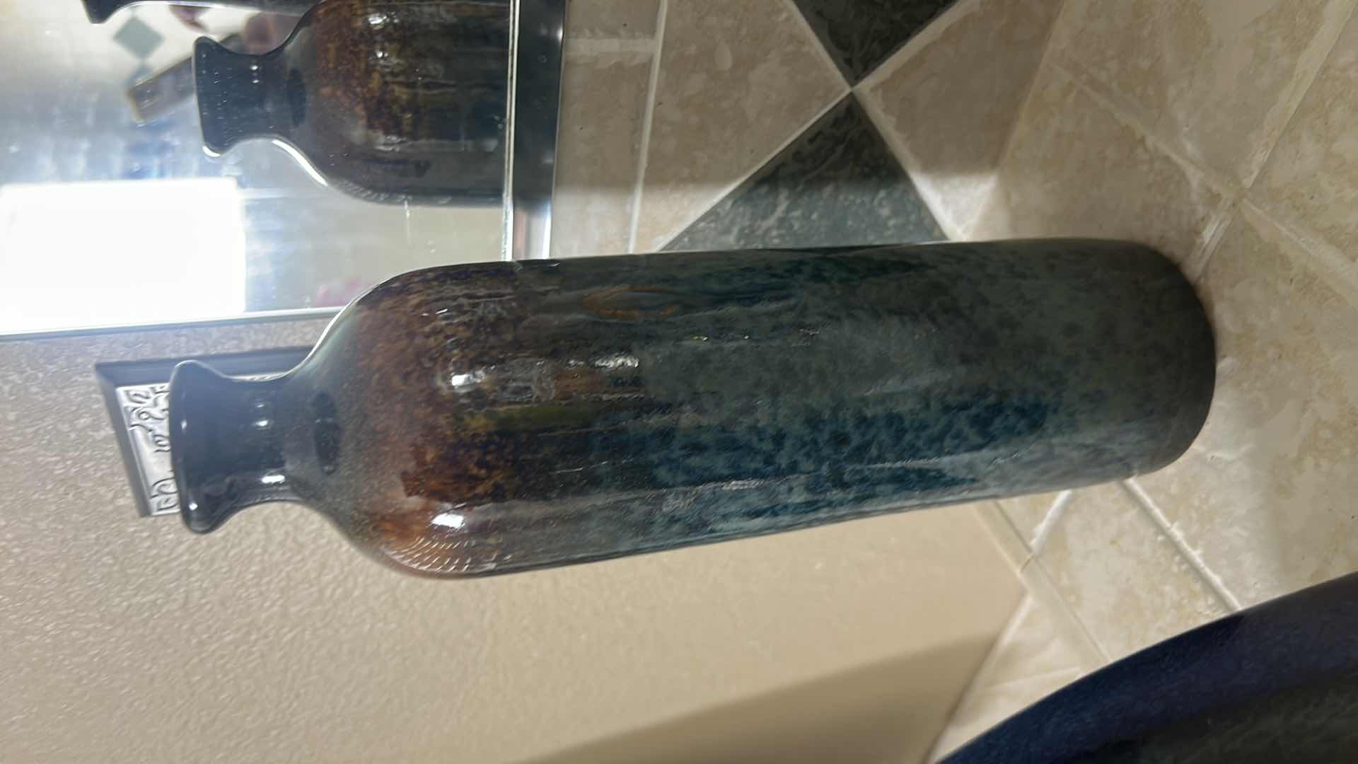 Photo 1 of 3 CERAMIC VASES (TALLEST H14.5”)