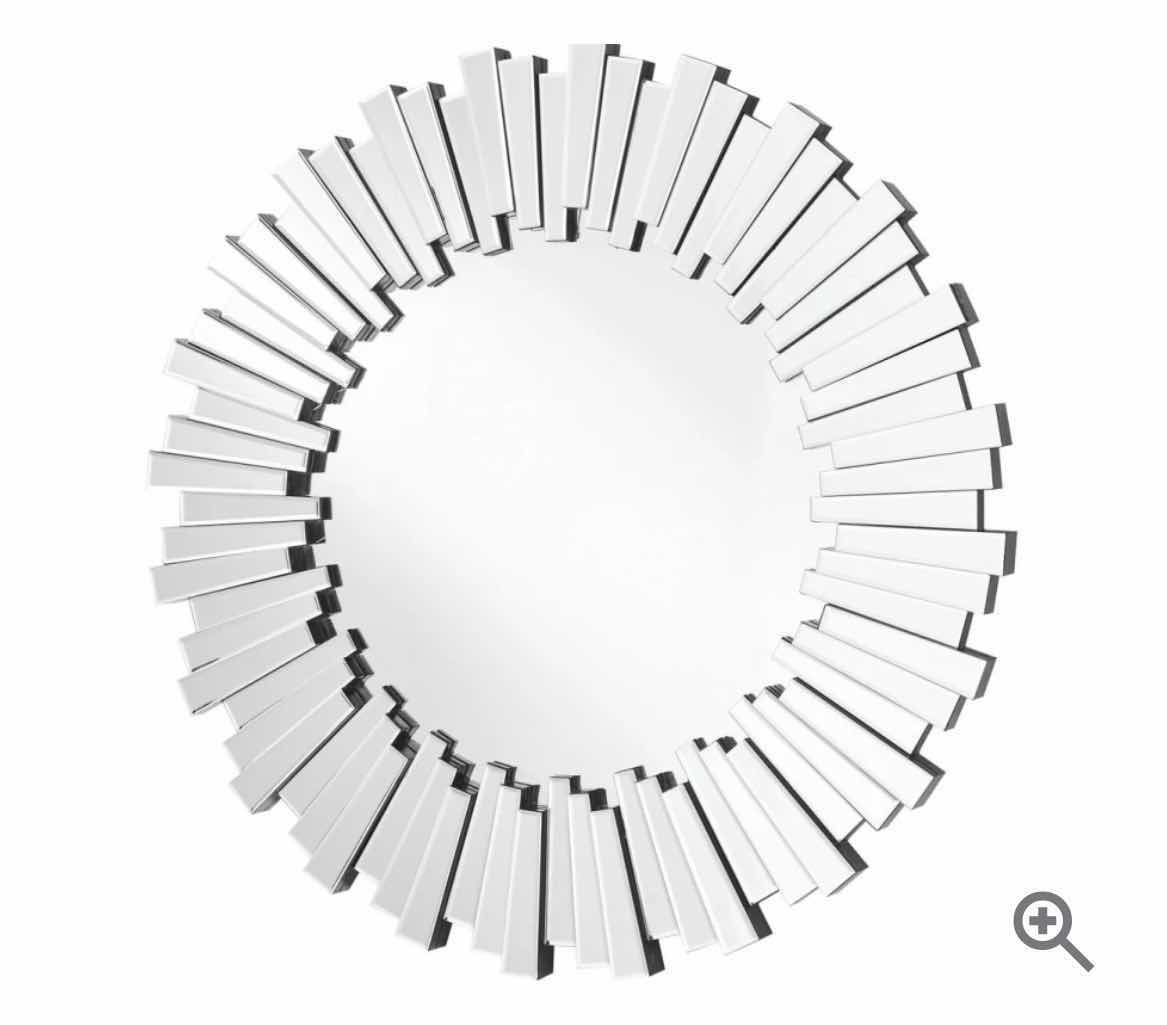 Photo 1 of CONTEMPORARY FRAMELESS RECTANGLE CLEAR SUNBURST MIRROR 39.5 IN. W X 39.5 IN. H