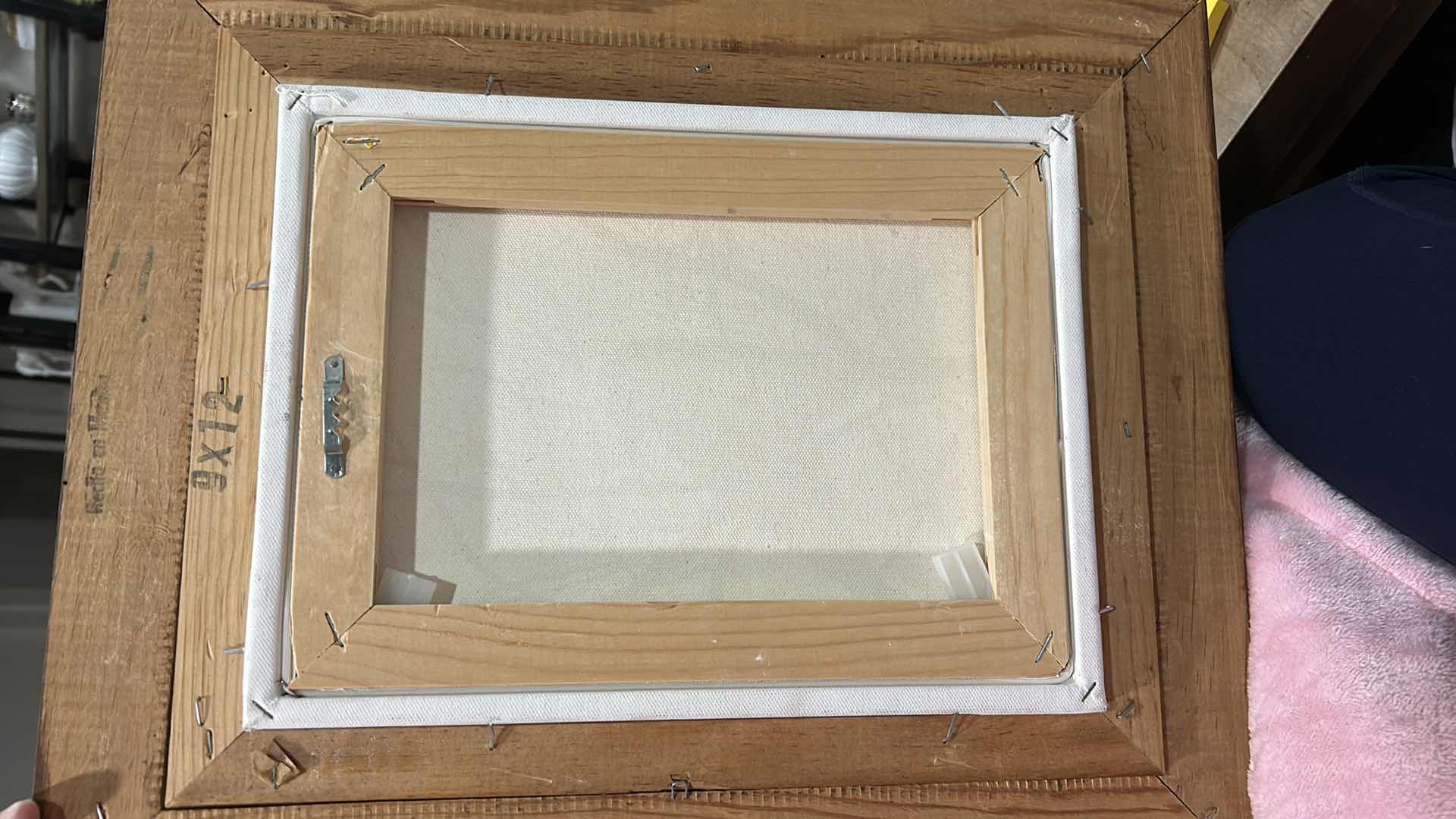 Photo 1 of ORNATE GILDED WOOD FRAMED, OIL PAINTING ON CANVAS, “WINTER RAVEN ON BIRCH” SIGNED ARTWORK 14 1/2“ x H17 1/2“