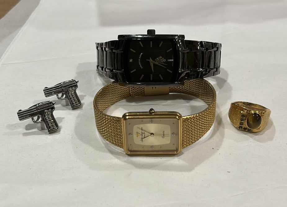 Photo 1 of MENS JEWELRY AND WATCH ASSORTMENT