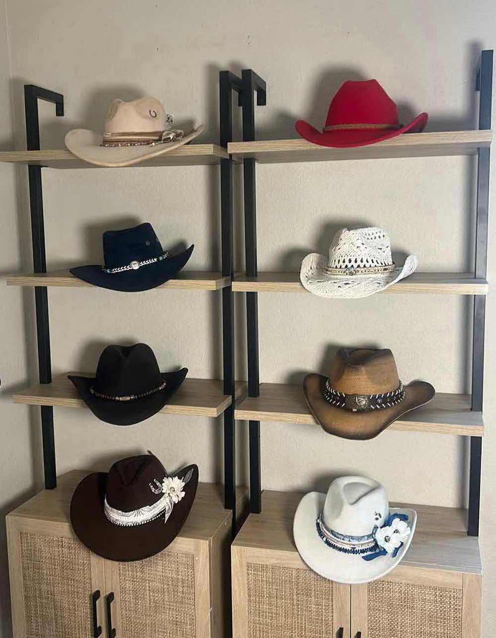 Photo 1 of 8 WESTERN STYLE COWGIRL/COWBOY HATS