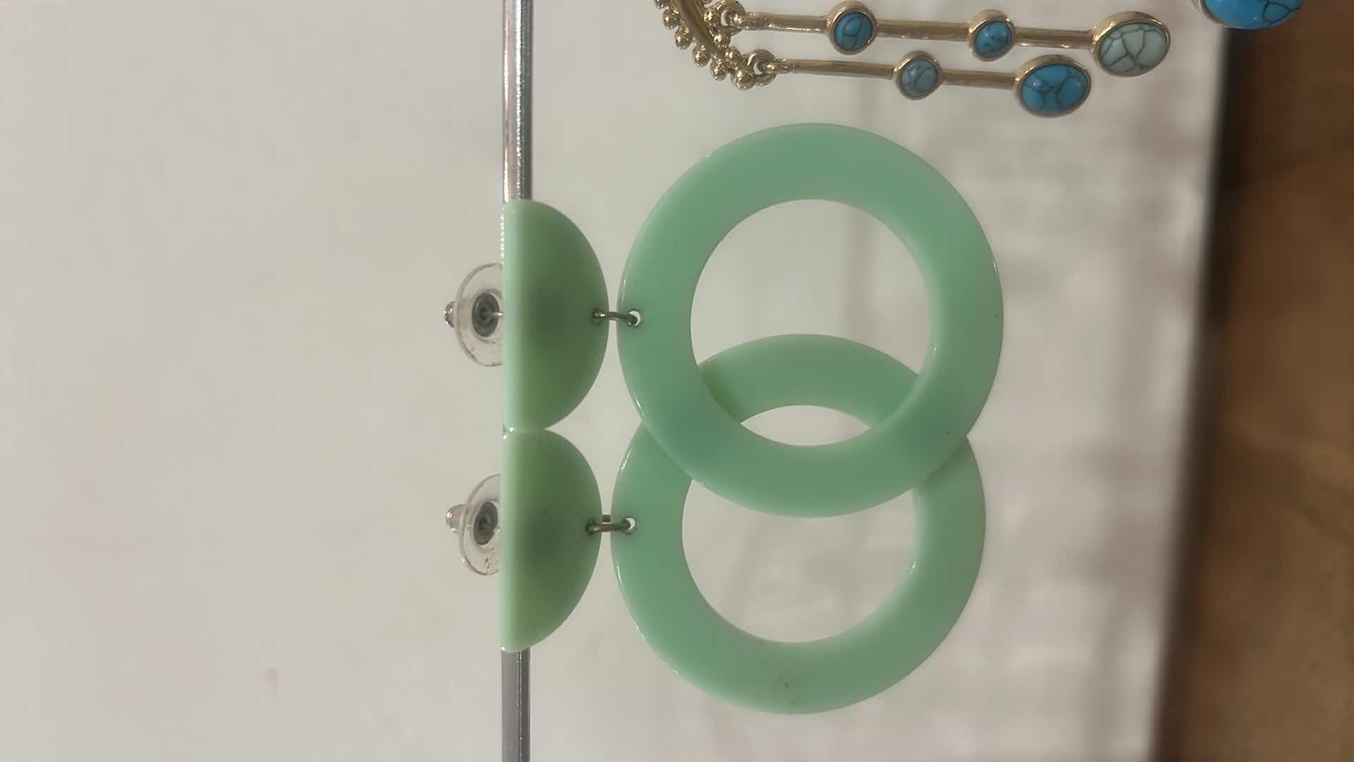 Photo 1 of FASHION JEWELRY- 3 PAIRS PIERCED EARRINGS