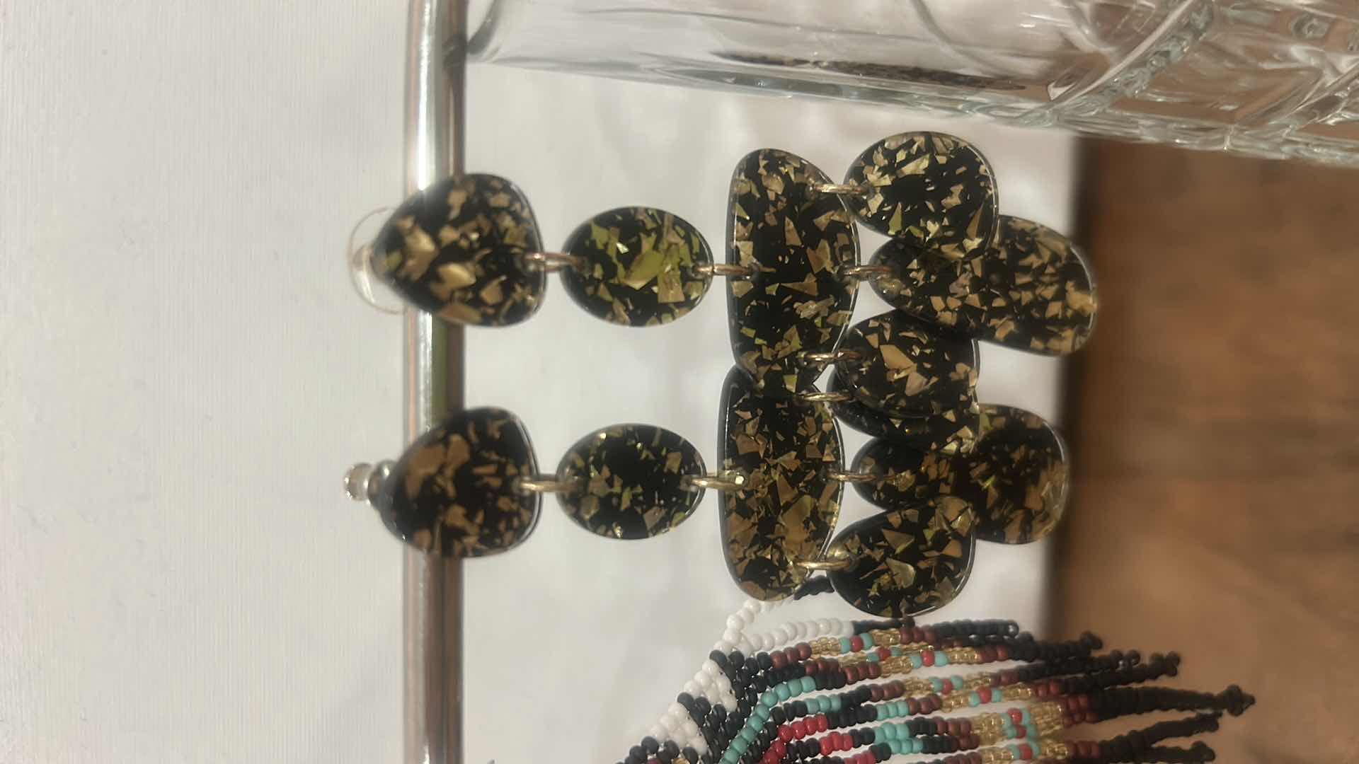 Photo 1 of FASHION JEWELRY- 3 PAIRS PIERCED EARRINGS