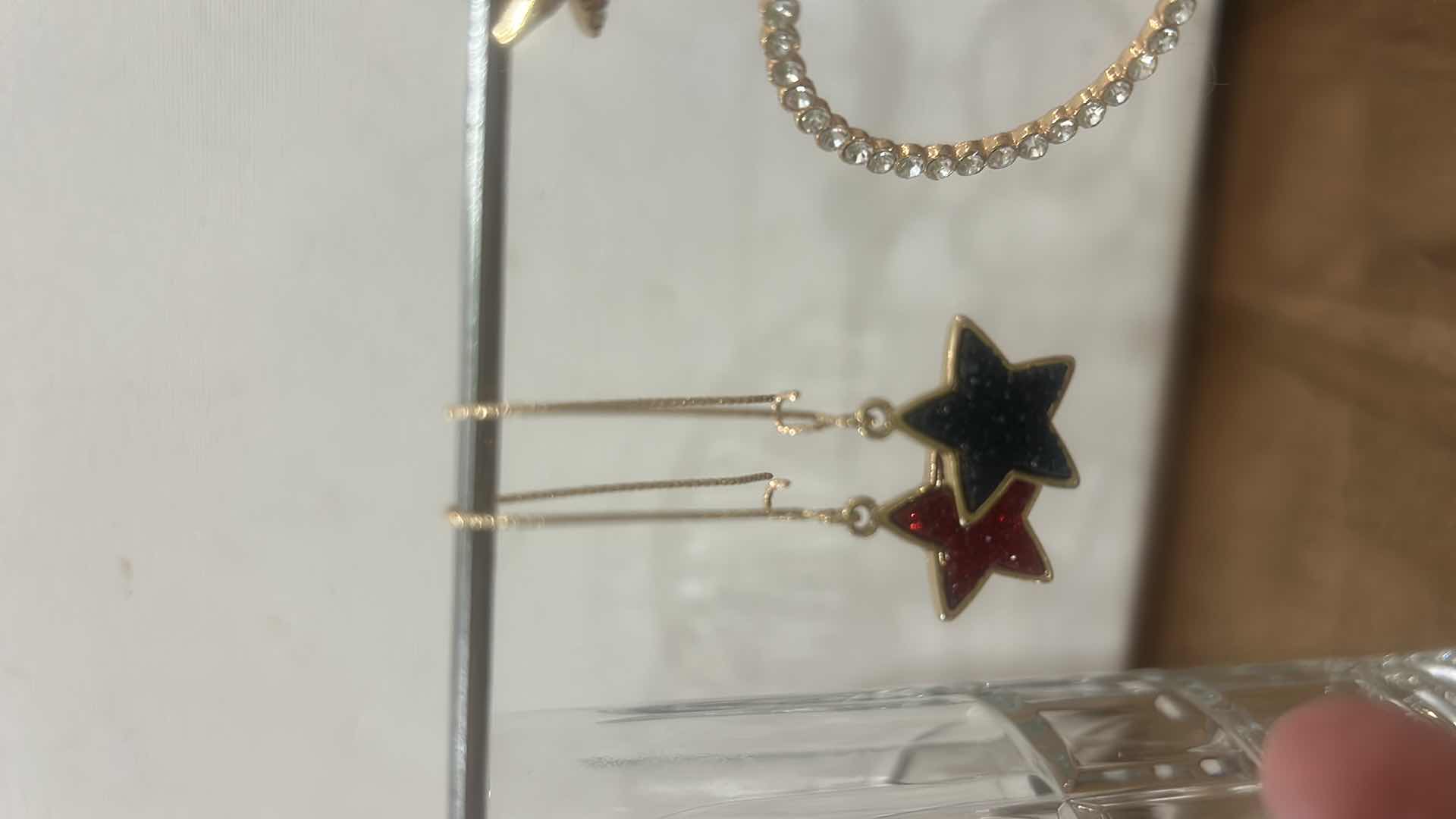 Photo 1 of FASHION JEWELRY- 3 PAIRS PIERCED EARRINGS