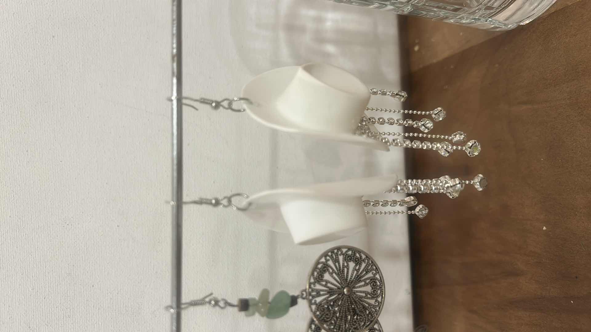 Photo 1 of FASHION JEWELRY- 3 PAIRS PIERCED EARRINGS