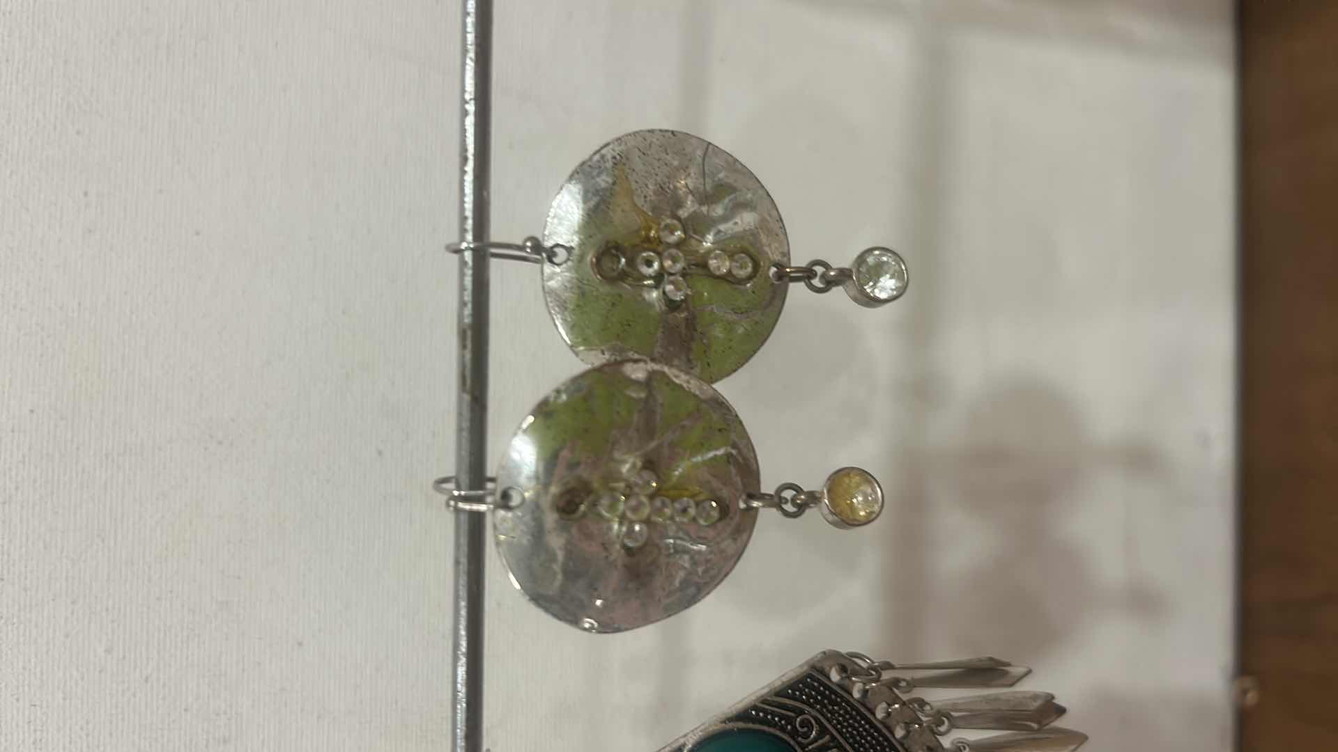Photo 1 of FASHION JEWELRY- 3 PAIRS PIERCED EARRINGS