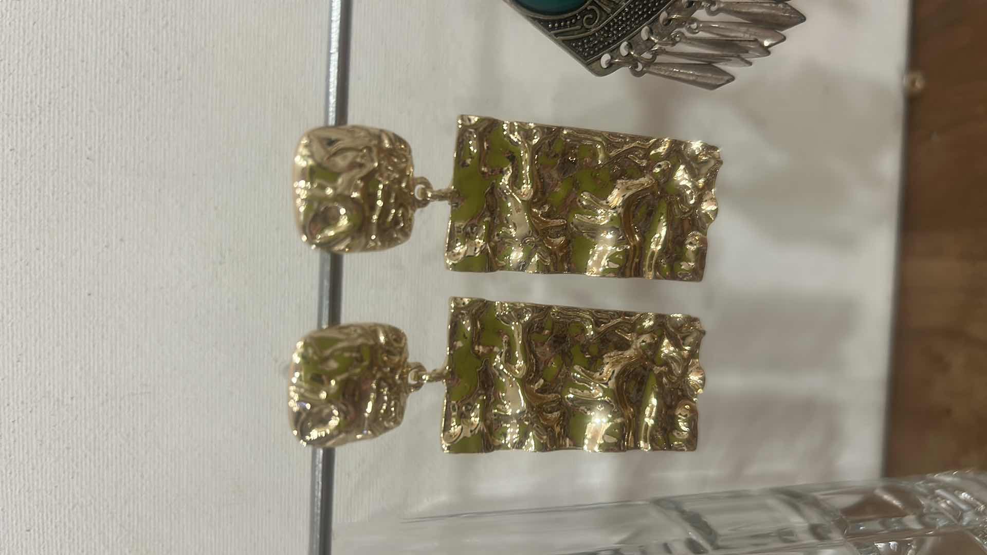 Photo 1 of FASHION JEWELRY- 3 PAIRS PIERCED EARRINGS