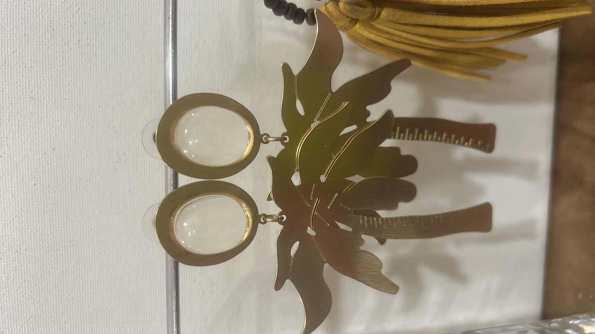 Photo 1 of FASHION JEWELRY- 4 PAIRS PIERCED EARRINGS