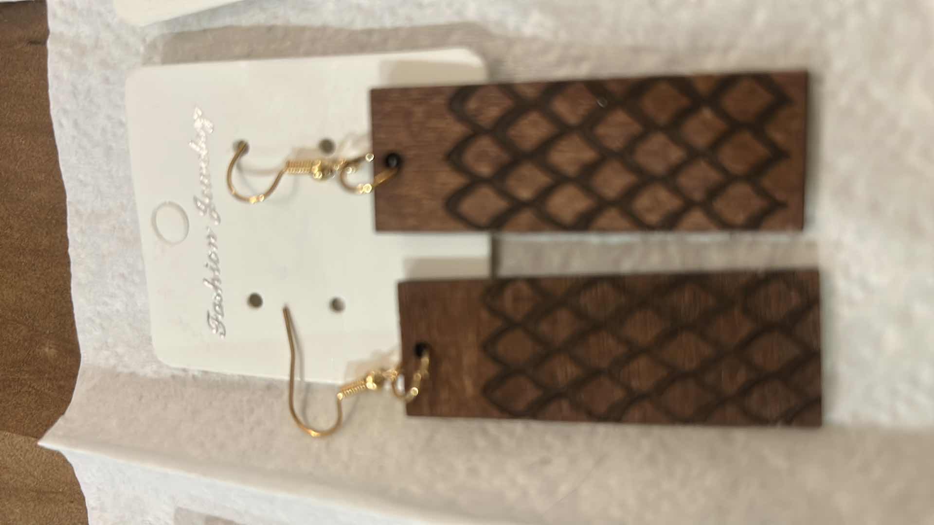 Photo 1 of FASHION JEWELRY- 4 PAIRS PIERCED EARRINGS