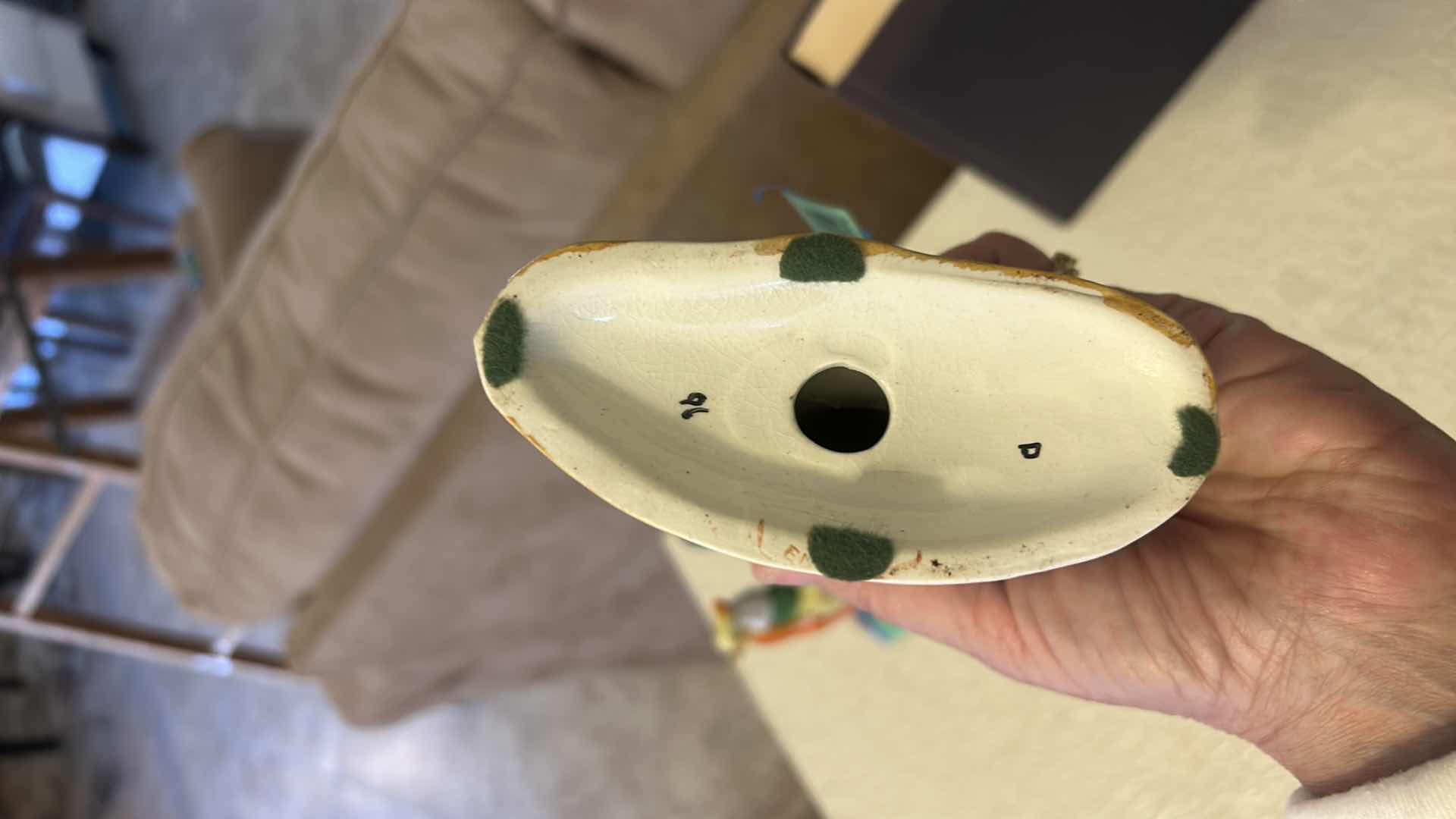 Photo 1 of ANTIQUE STAFFORDSHIRE WARE ENGLAND FIGURINE — RIDING A HORSE H8”