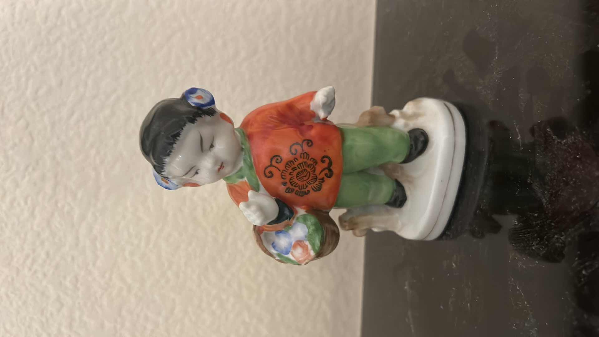 Photo 1 of 6 PC VINTAGE HOME DECOR, PORCELAIN AND GLASS BALLERINA H5”