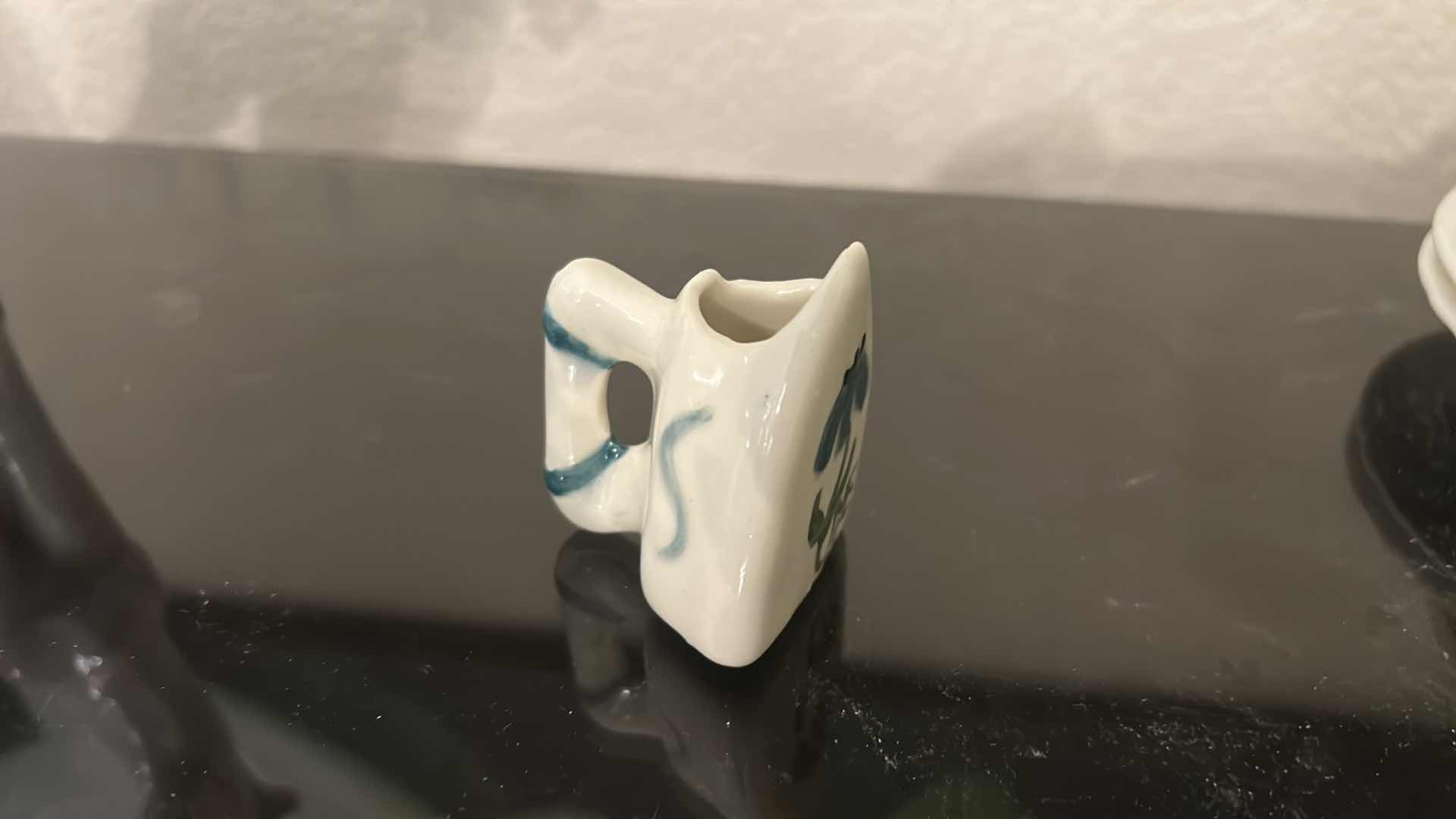 Photo 1 of 6 PC VINTAGE HOME DECOR, PORCELAIN AND GLASS BALLERINA H5”